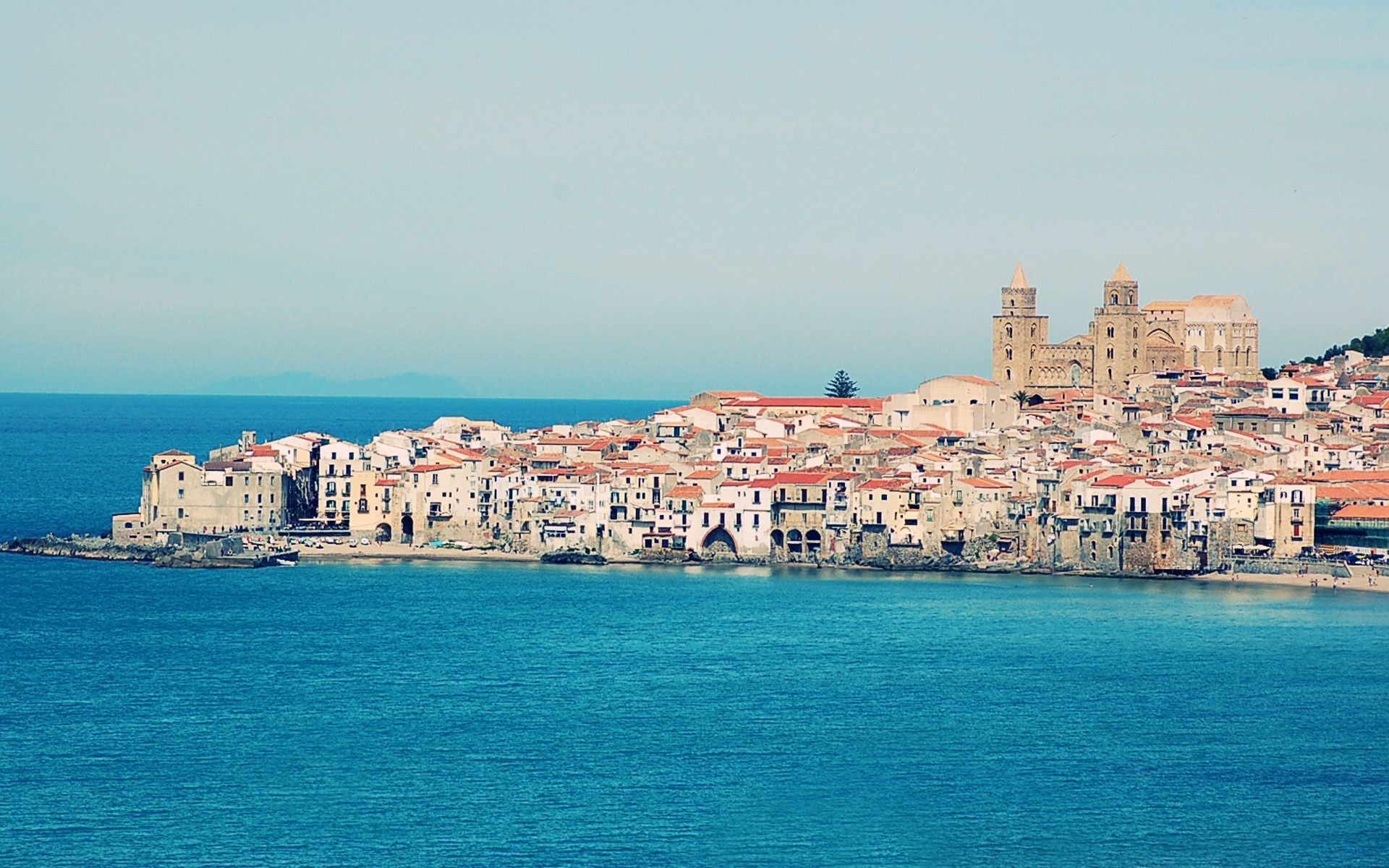 Sicily Italy, Iconic landmarks, Historical architecture, Vibrant atmosphere, 1920x1200 HD Desktop