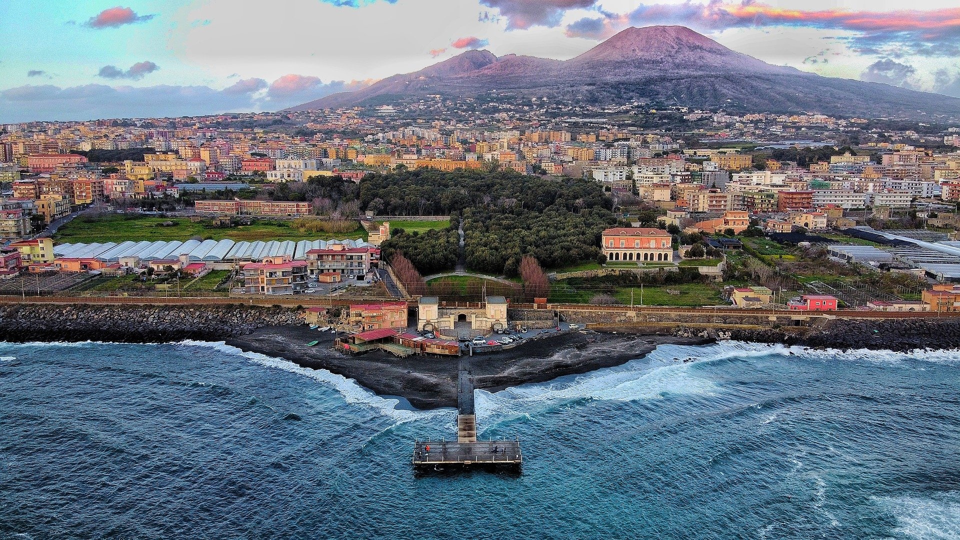 Parco del Vesuvio, Biodiversity, Ancient history, Nature preserve, 1920x1080 Full HD Desktop