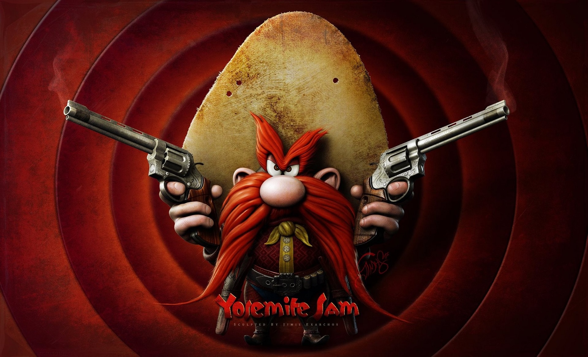 Yosemite Sam, VR art club, Animation, 1920x1170 HD Desktop