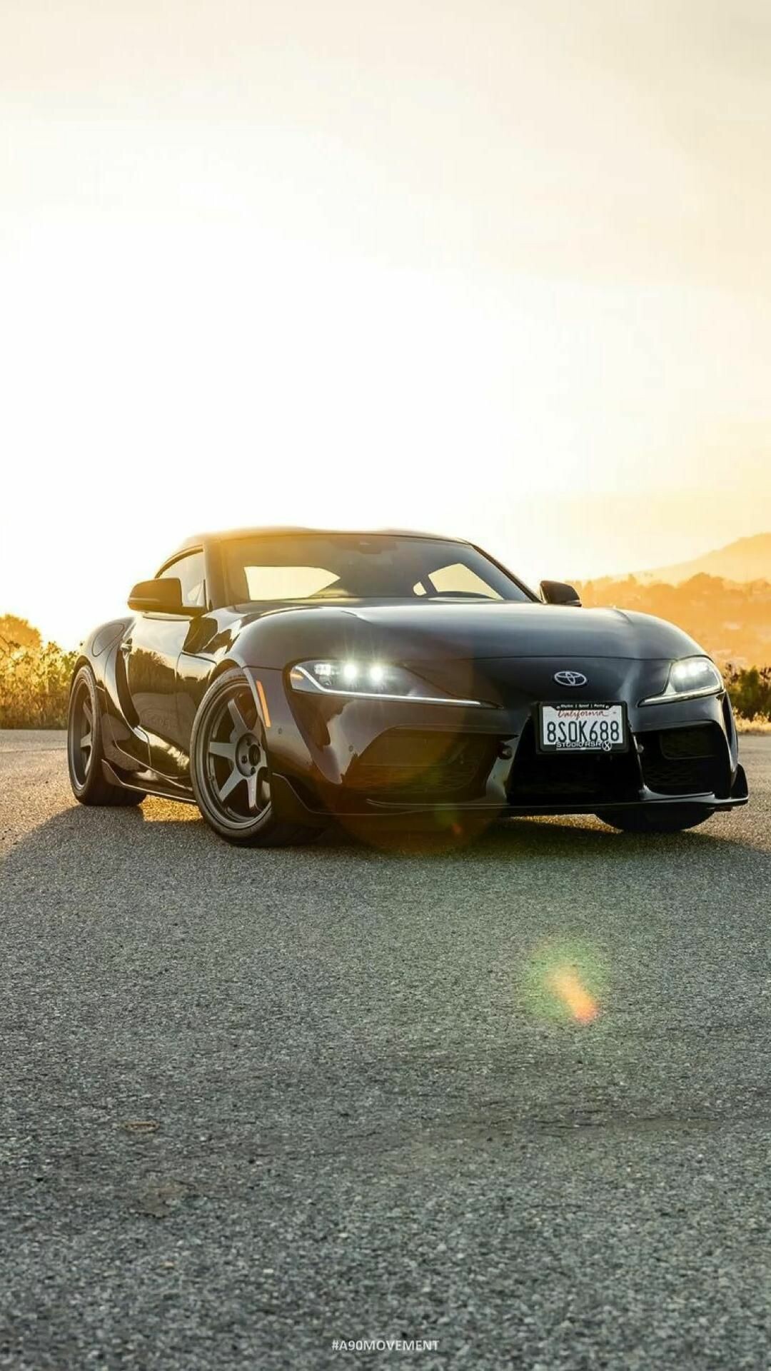 Toyota Supra, 4K resolution, Mobile wallpapers, Premium driving experience, 1080x1920 Full HD Phone