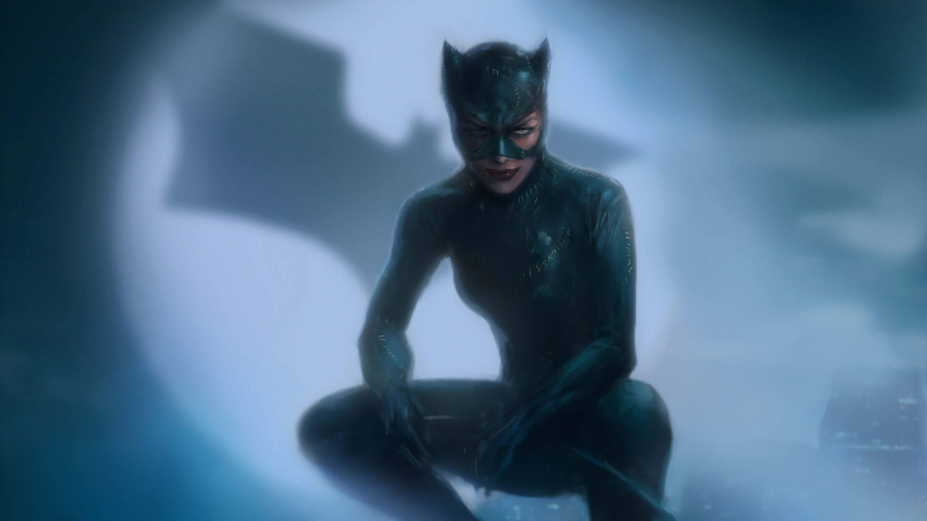 Catwoman, New iPad Pro, Retina display, Photos, 3840x2160 4K Desktop