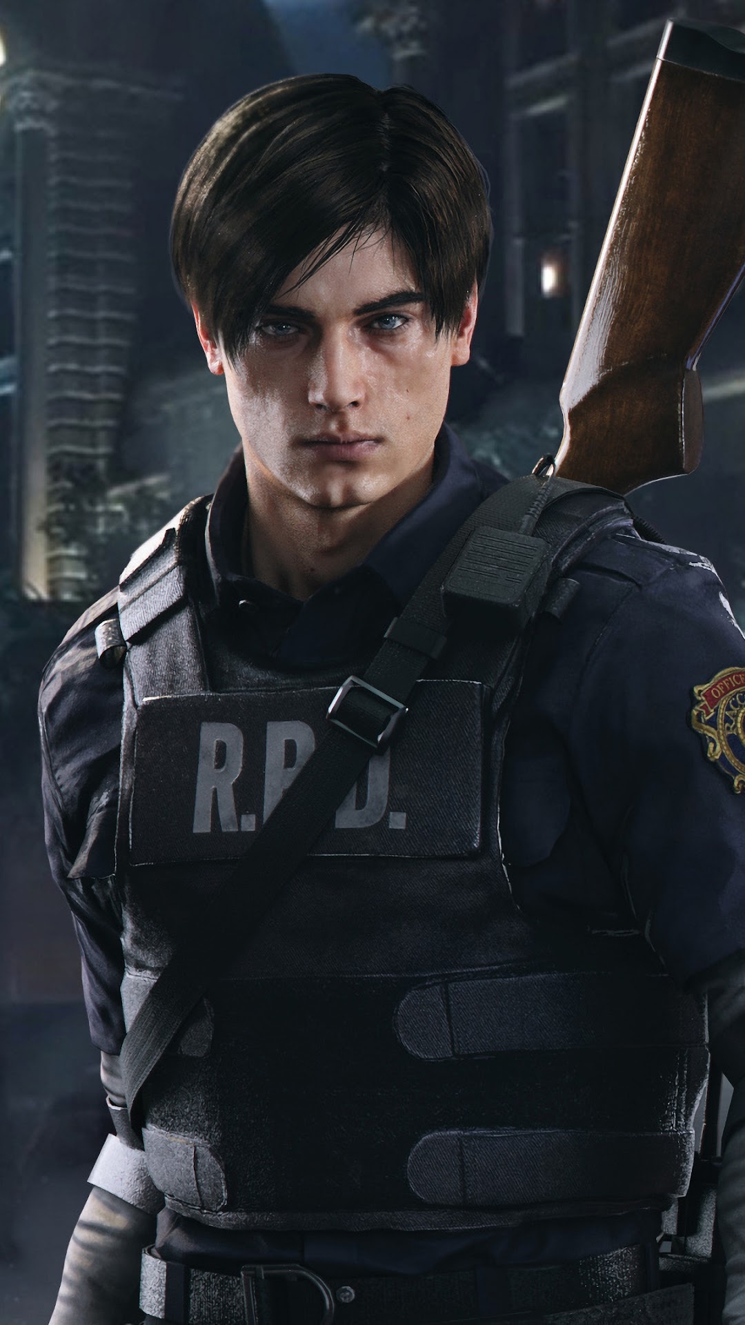 Resident Evil 2, Charaktere, iPhone, 4K, 1080x1920 Full HD Phone