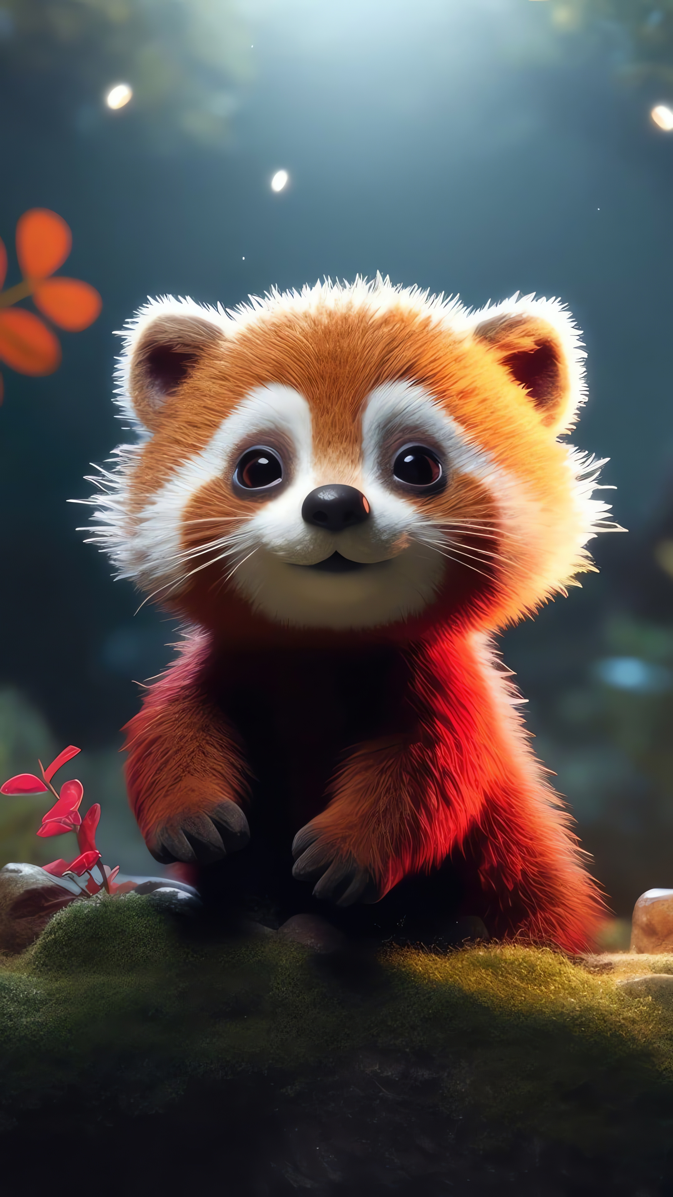 Red Panda, Cute Backgrounds Wallpaper, 2160x3840 4K Phone