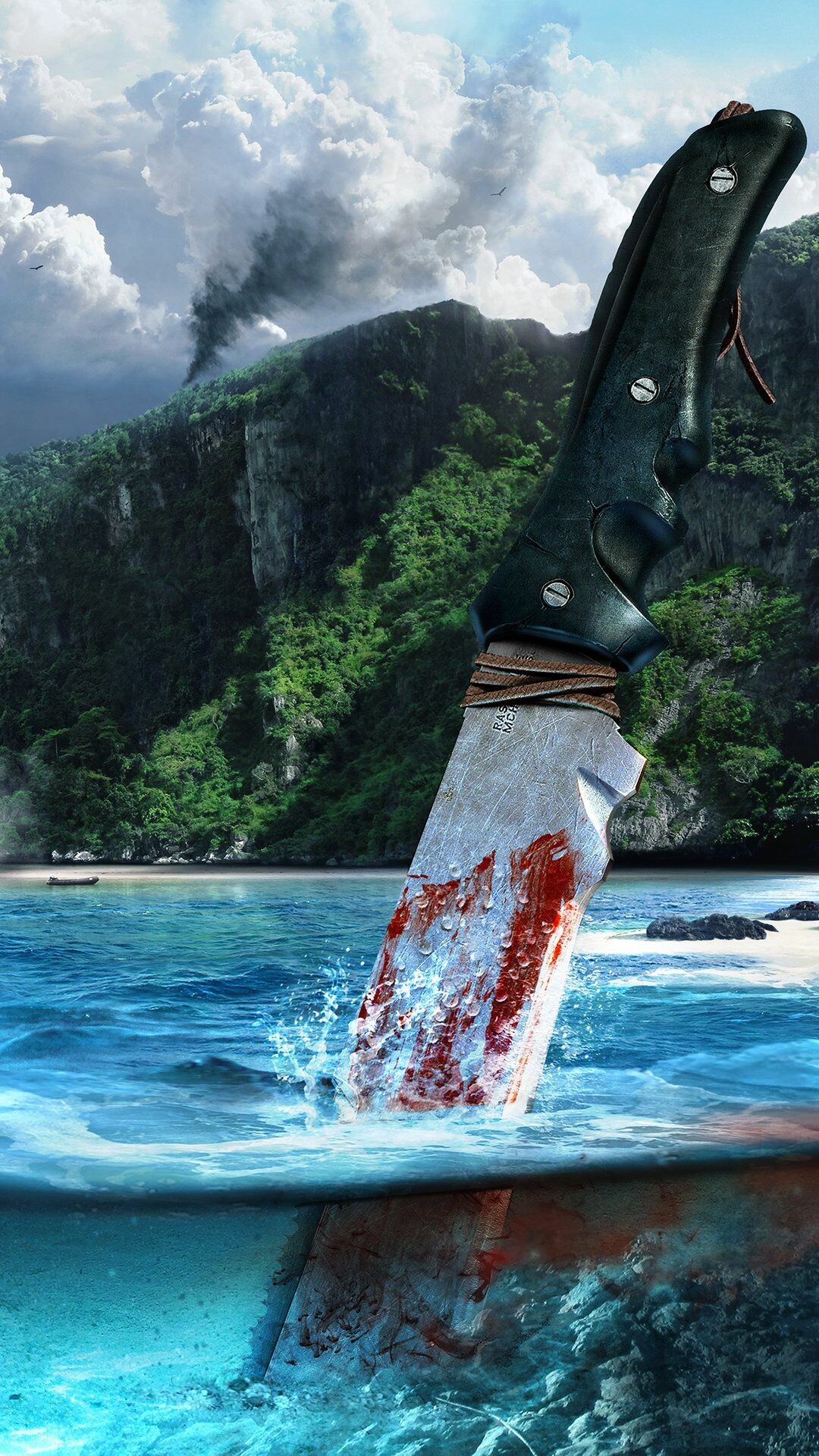 Knife, Far Cry 3 Wallpaper, 1080x1920 Full HD Phone