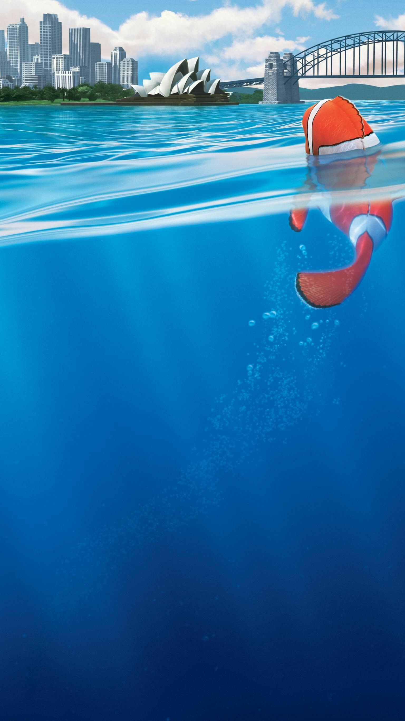 Finding Nemo, Disney wallpaper, Animated classic, Phone beauty, 1540x2740 HD Phone