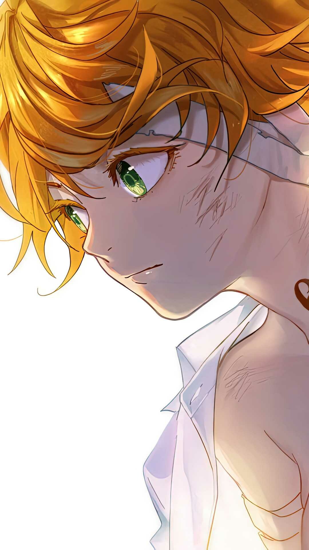 Emma, Neverland protagonist, Hopeful determination, Courageous leader, 1080x1920 Full HD Phone