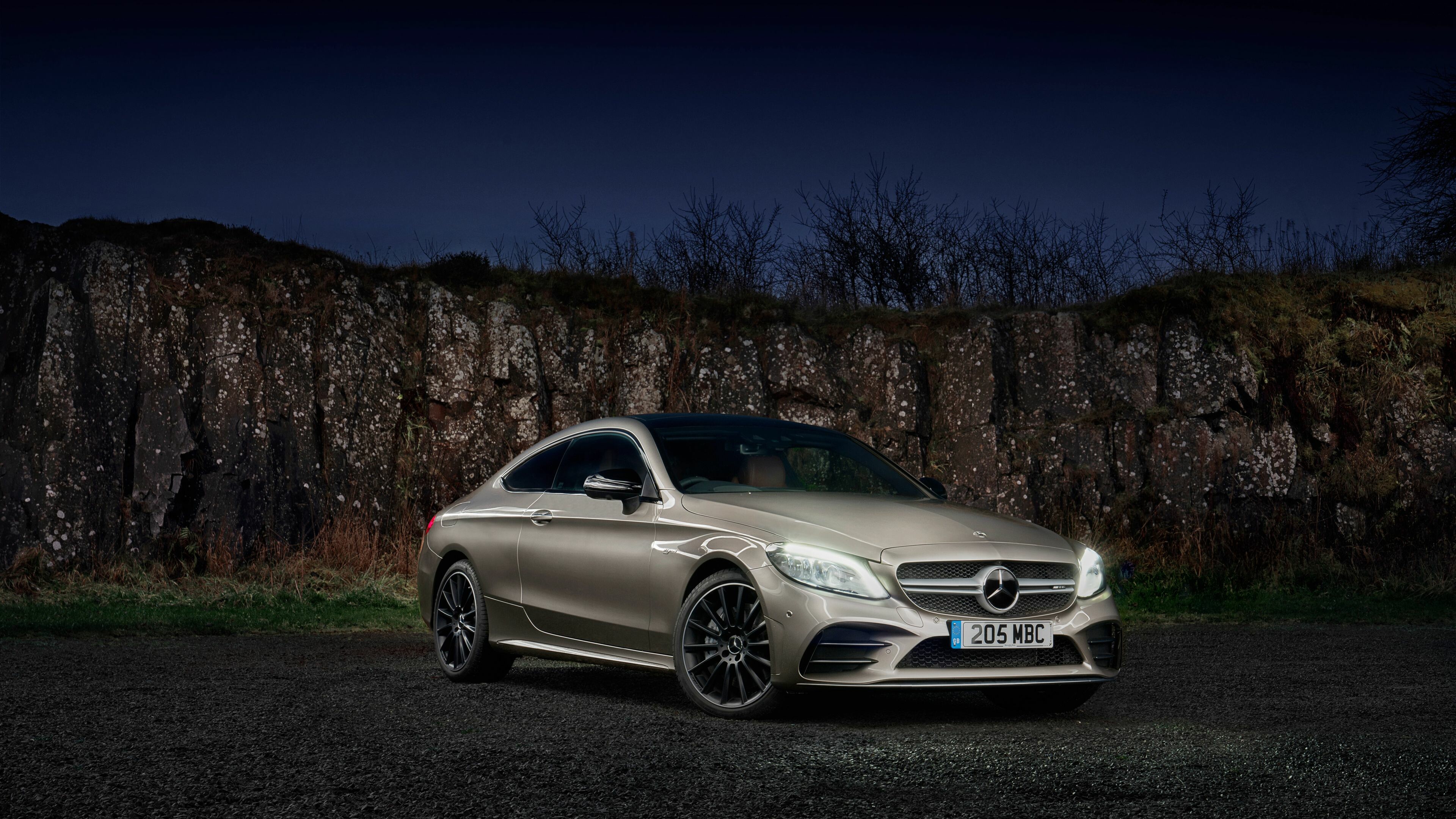 AMG C 43 4MATIC Coupe, Mercedes-Benz Wallpaper, 3840x2160 4K Desktop