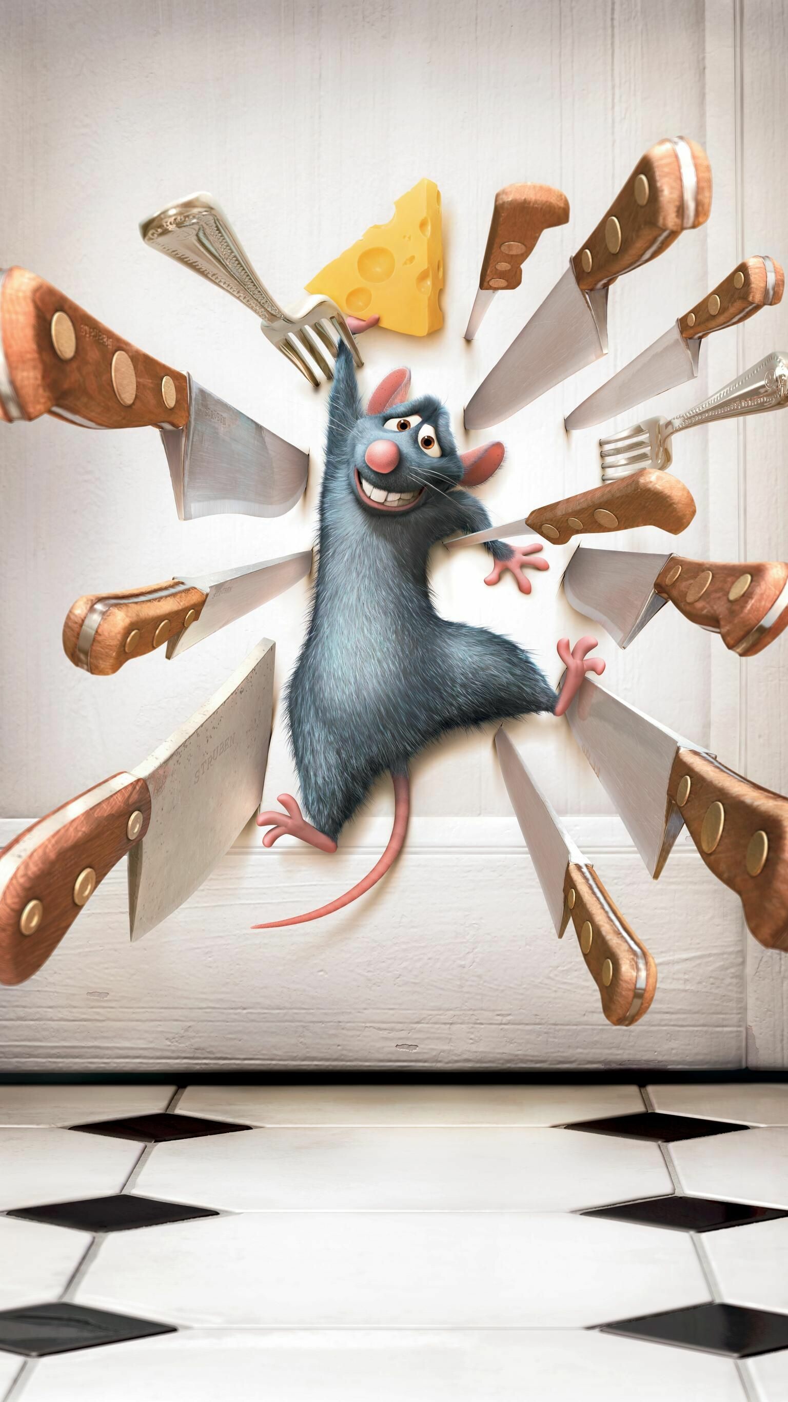 Phone wallpaper, Moviemania, Disney cartoon, Ratatouille, 1540x2740 HD Phone