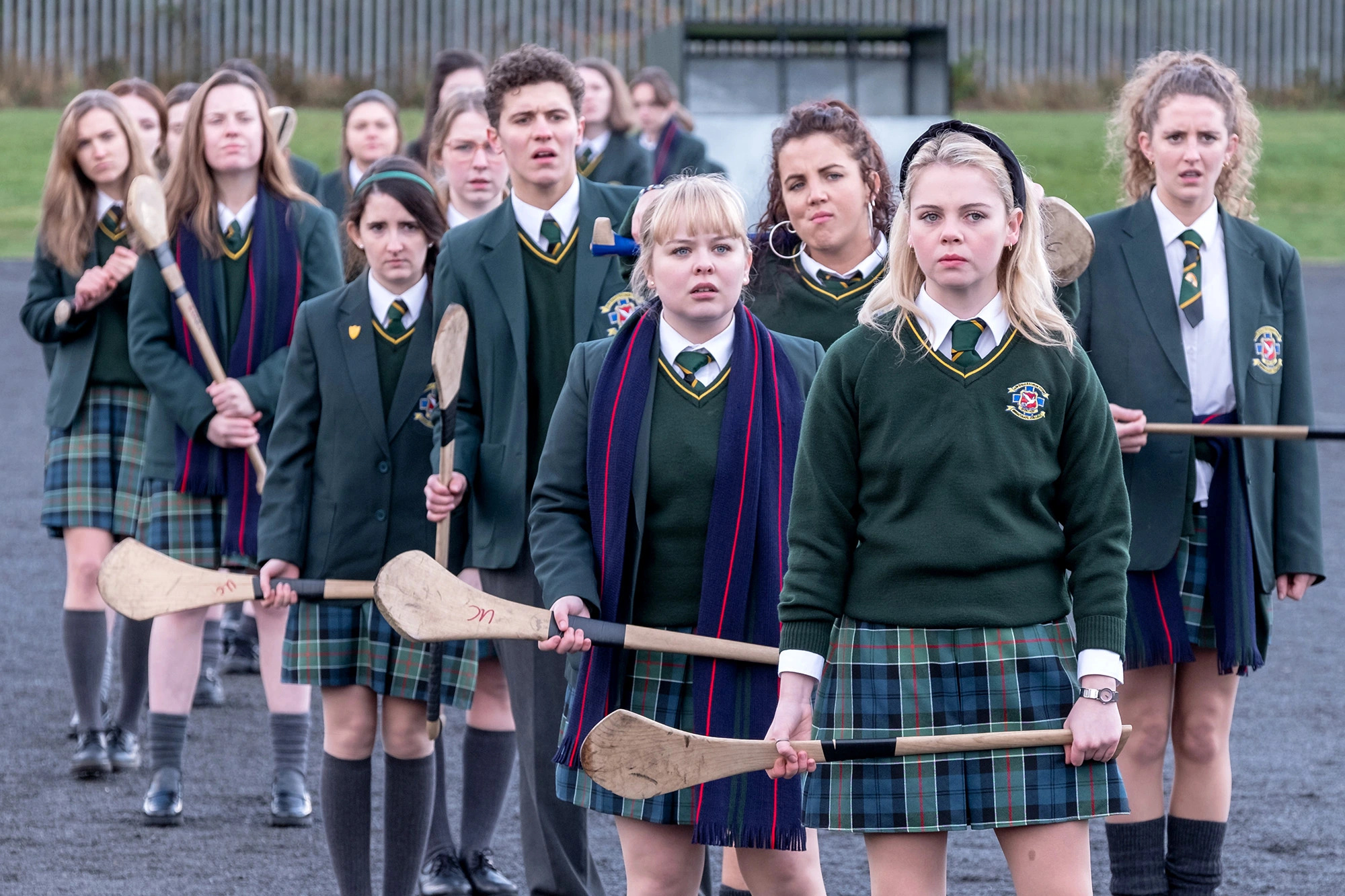 Derry Girls creator, Irish unrest, Scary times, Unlikely balm, 2000x1340 HD Desktop