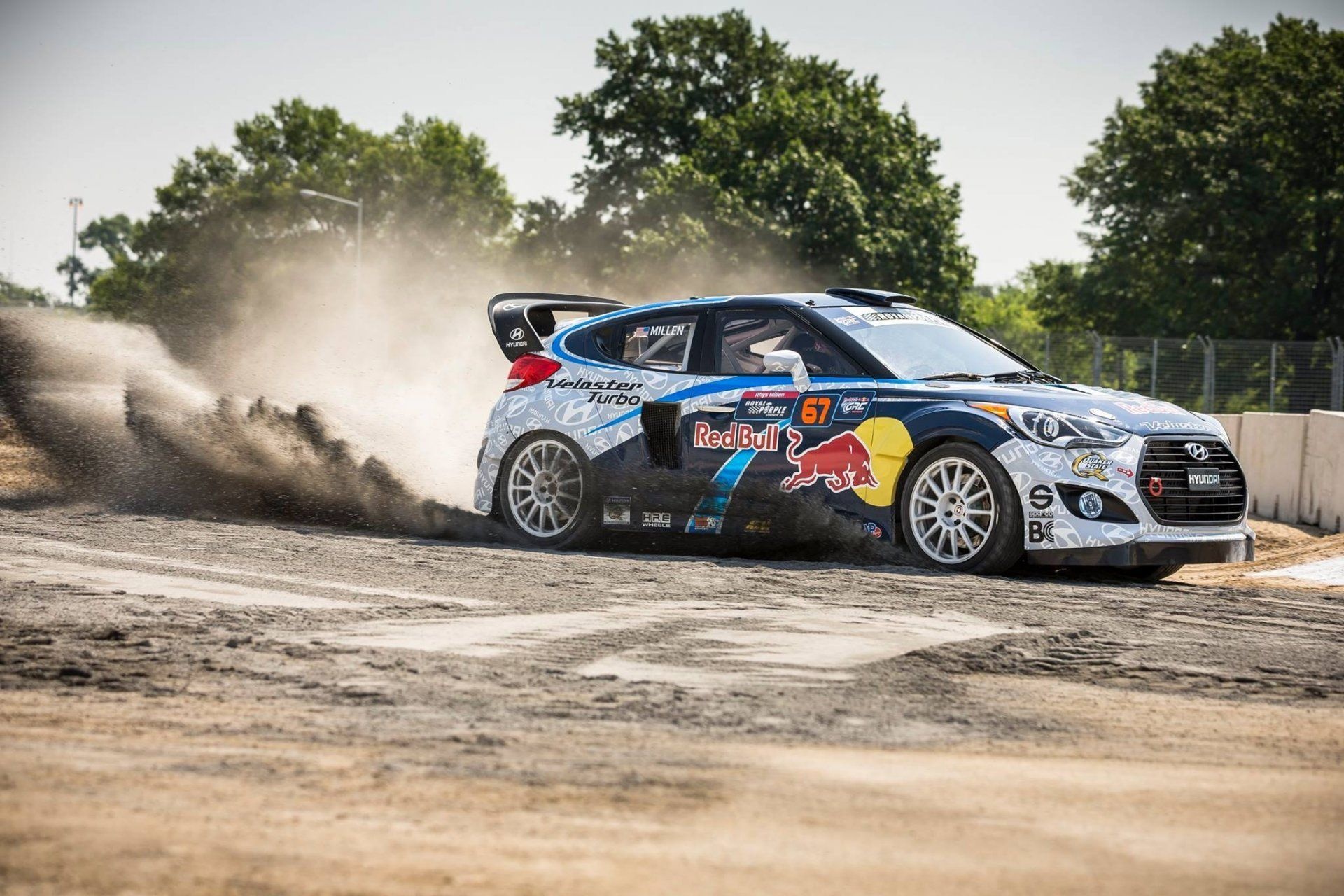 Hyundai Veloster Turbo, Rallycross Wallpaper, 1920x1280 HD Desktop