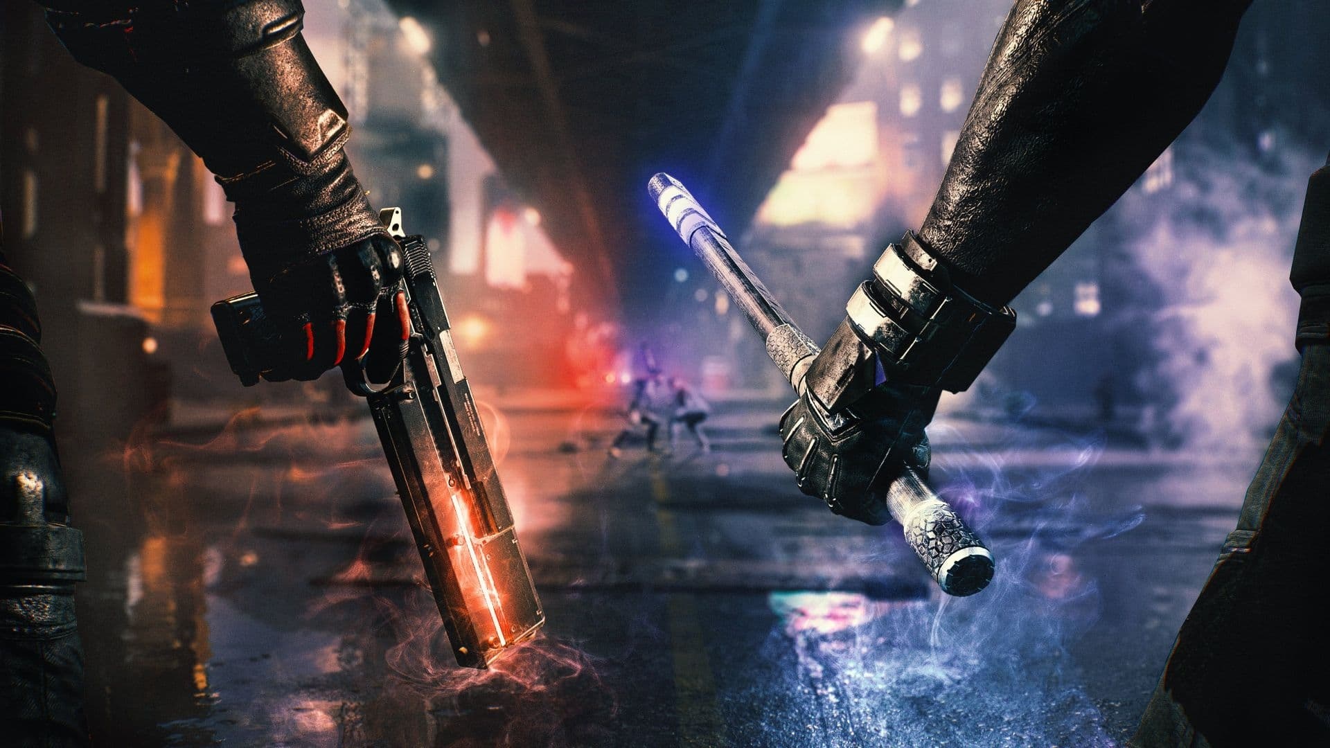 Gotham Knights, Nightwing, Red Hood, Gameplay, 1920x1080 Full HD Desktop