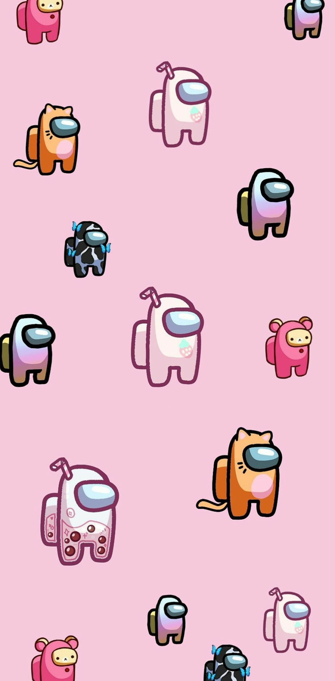 Among Us, Funny characters, Cute wallpapers, Playful pony, 1080x2200 HD Phone
