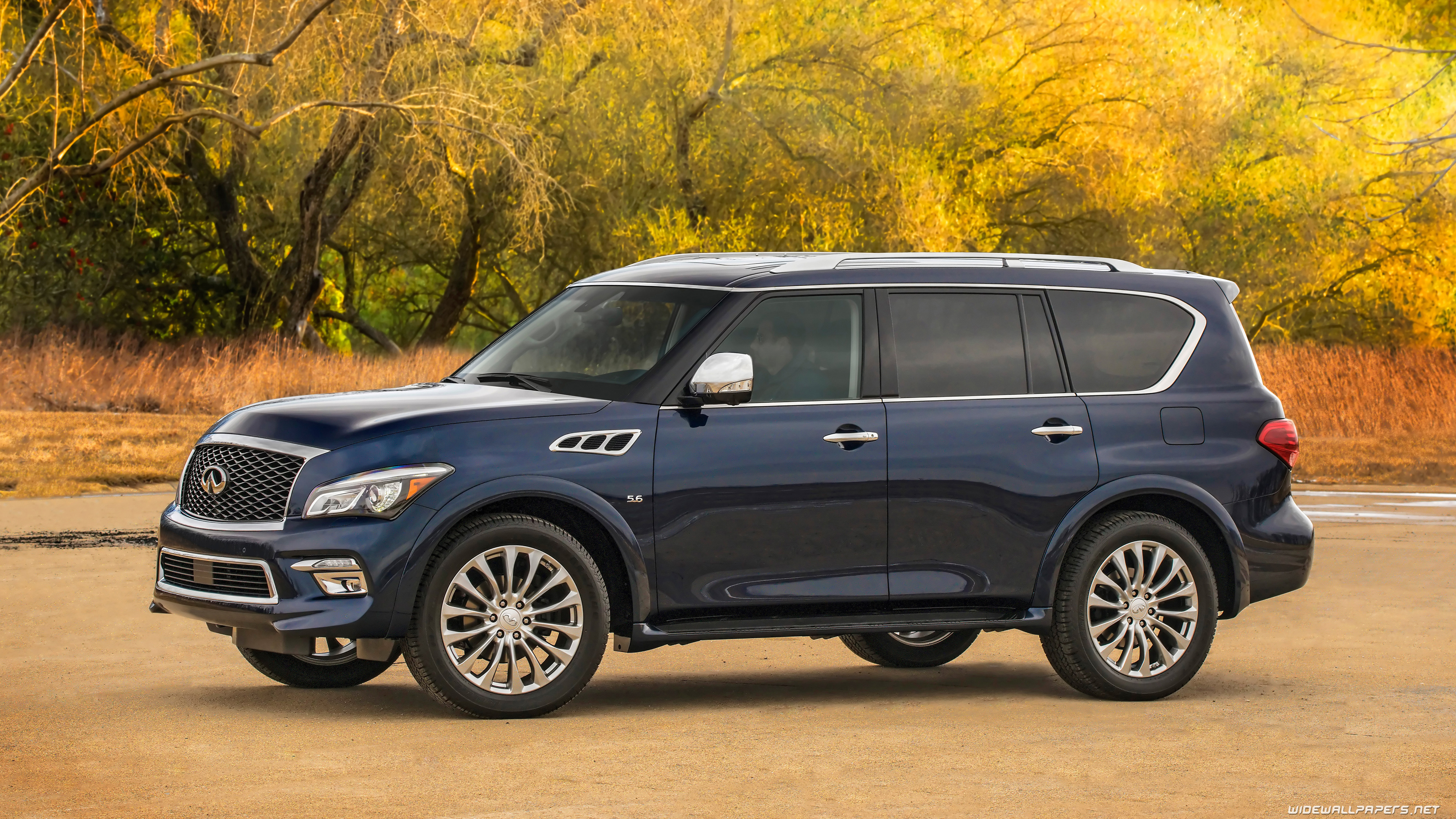 Gen II First Facelift, Infiniti QX80 Wallpaper, 3840x2160 4K Desktop