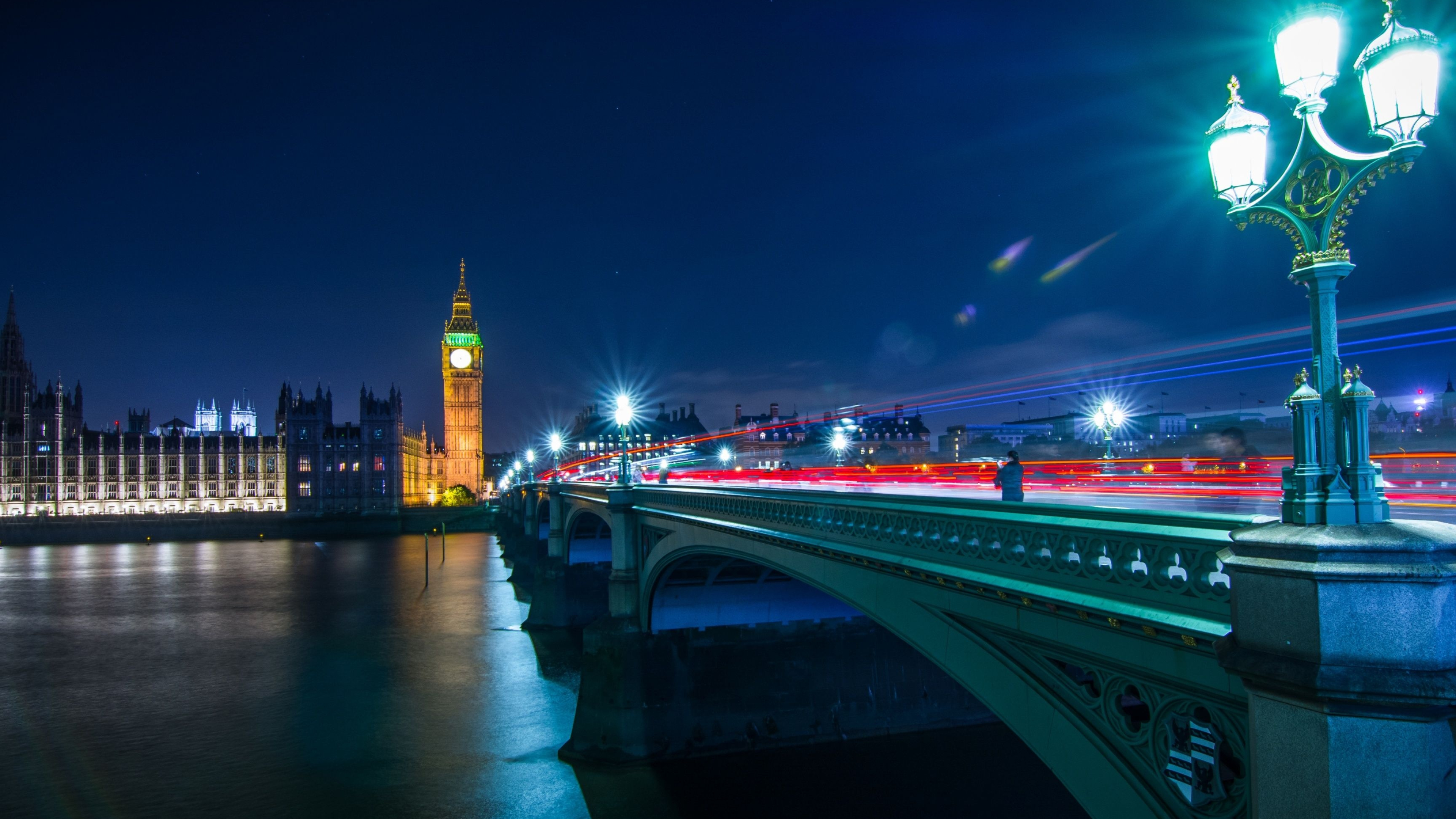 London night, 4K wallpapers, 3840x2160 4K Desktop