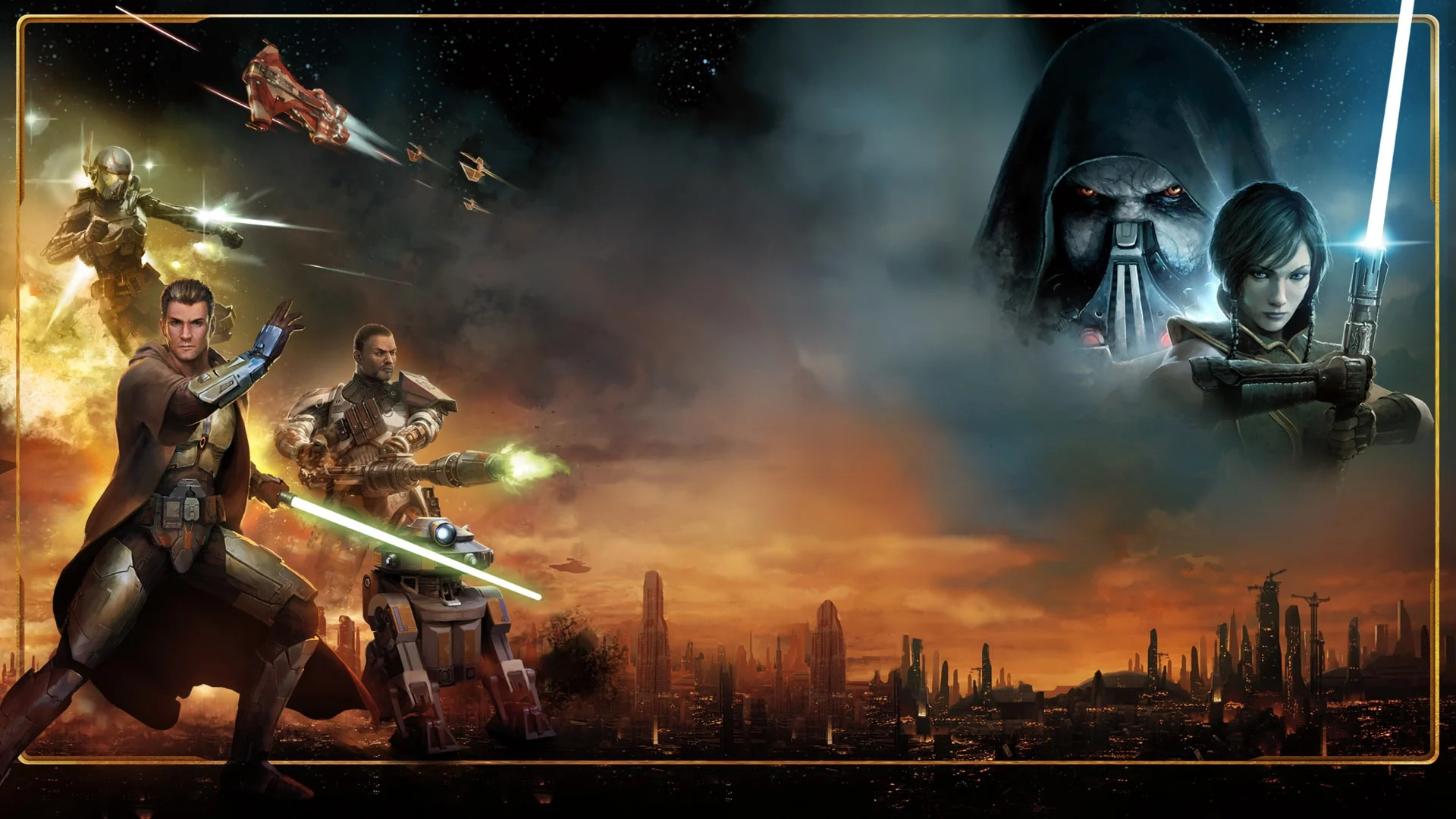 KotOR 2 Remake, Bioware creation, Captivating gameplay, Gamezo article, 1920x1080 Full HD Desktop