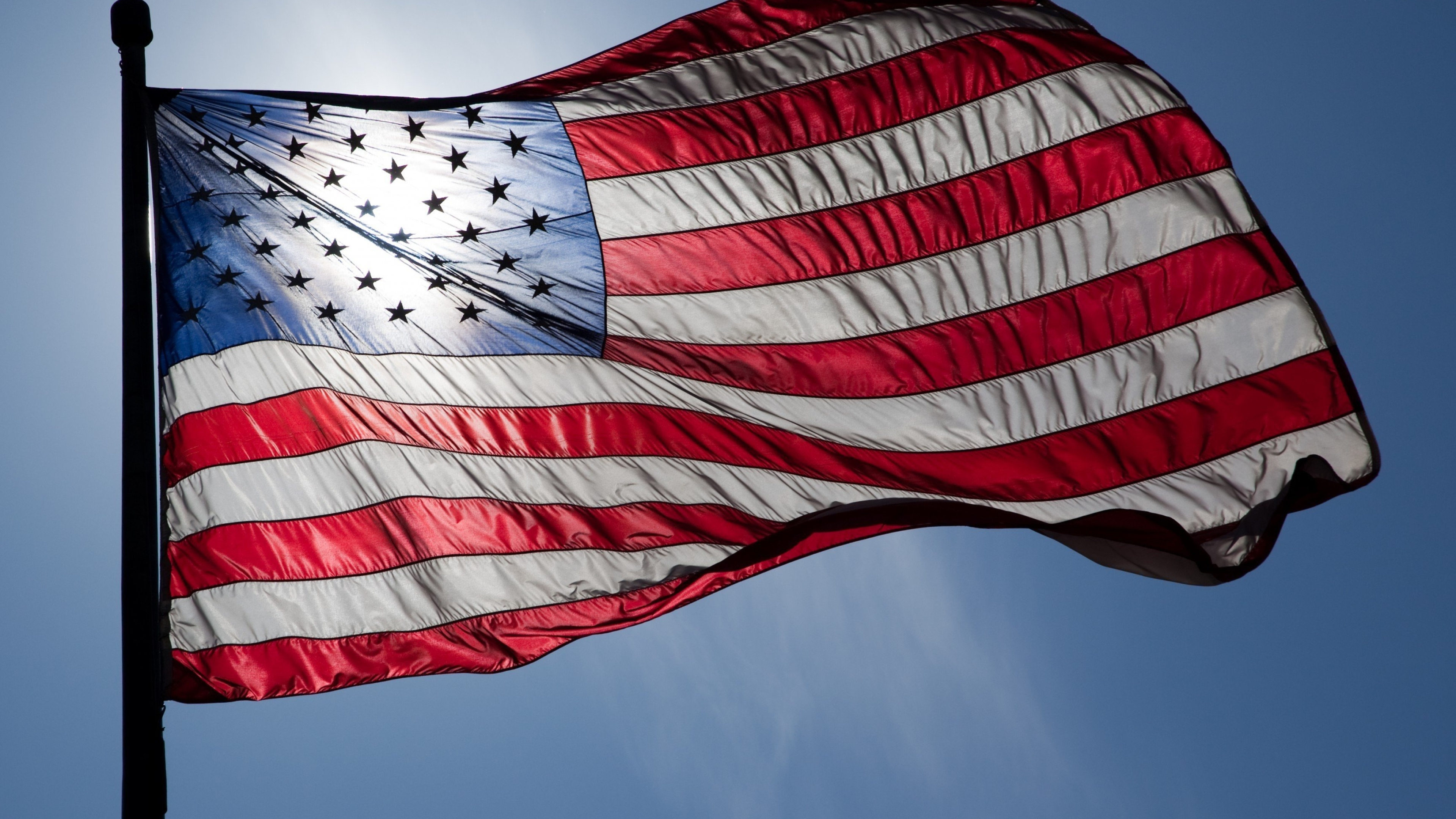 American Flag, Wallpaper PX, Soldier, 3840x2160 4K Desktop