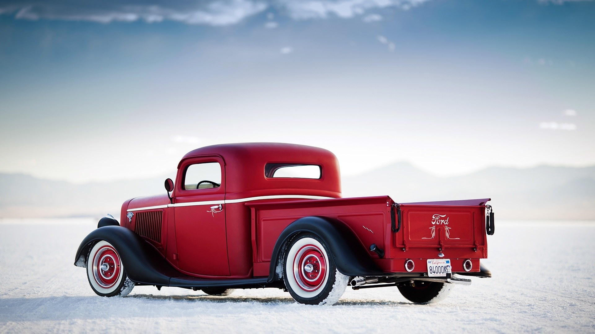 Hot Rod Pickup 1936, Ford Pickup Wallpaper, 1920x1080 Full HD Desktop