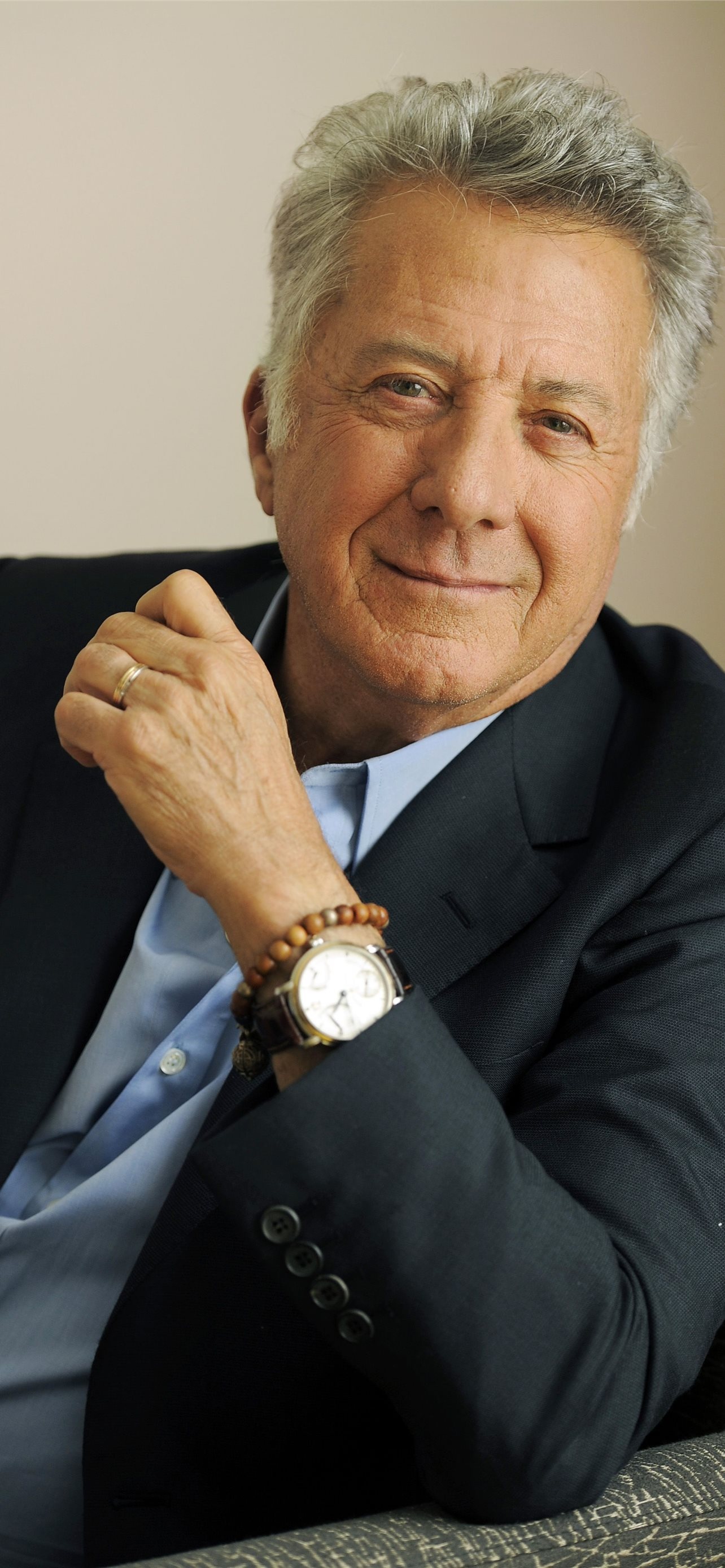 Dustin Hoffman, Engaging cinema, iPhone wallpapers, Captivating screen presence, 1290x2780 HD Phone