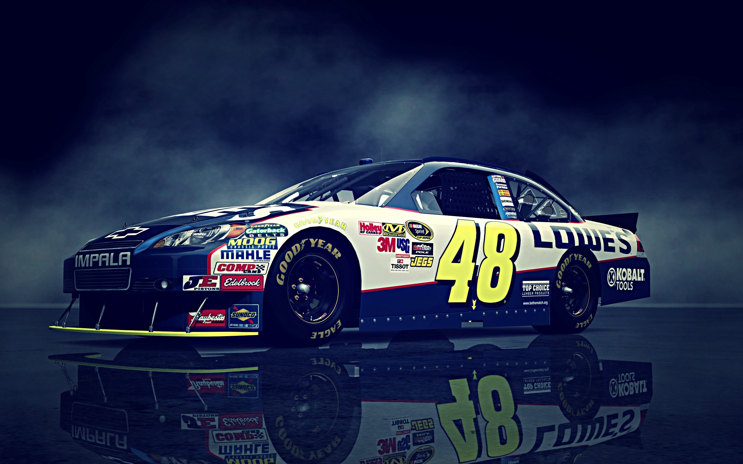 2008 Lowe's Chevrolet, Jimmie Johnson Wallpaper, 2560x1600 HD Desktop