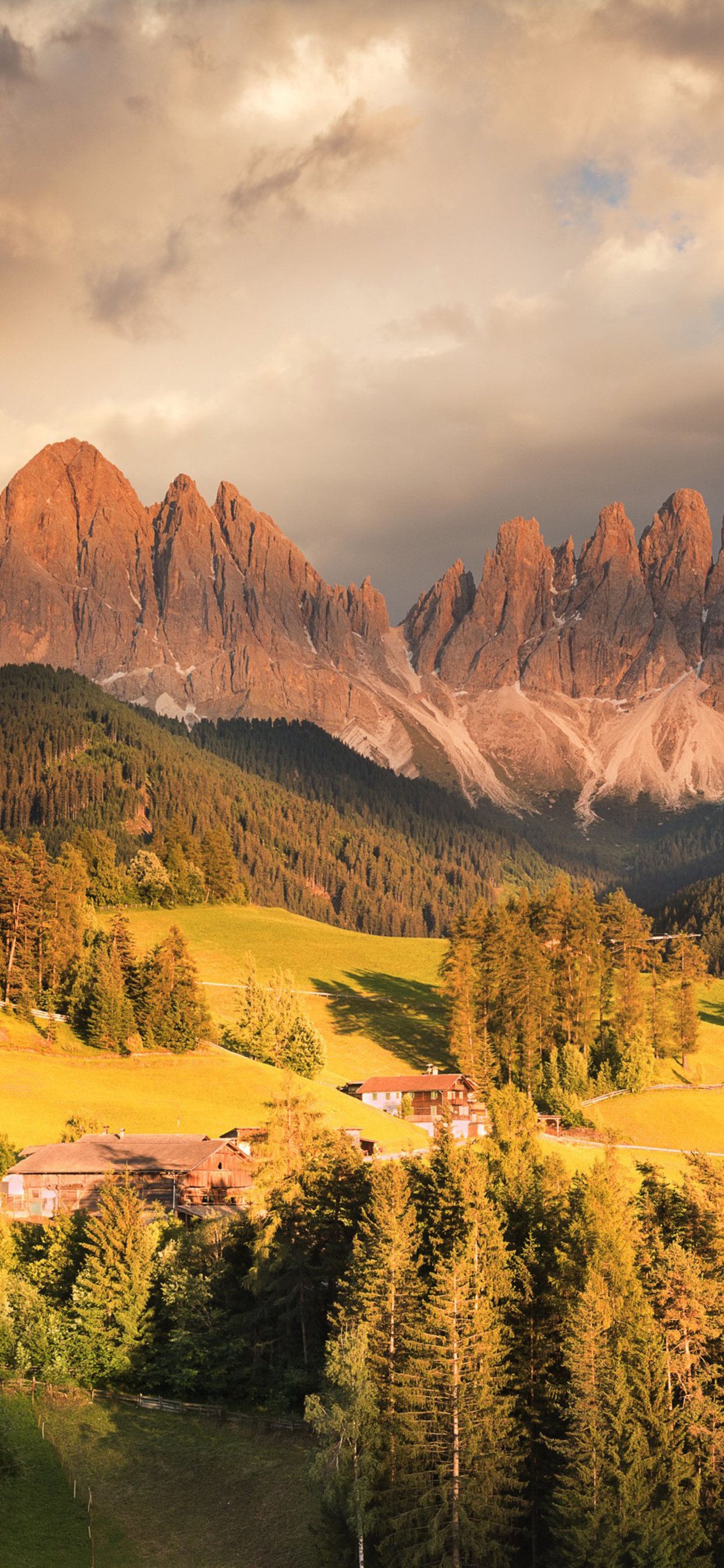 Autumn in Italy mountains, Forest landscapes, 4K wallpapers, iPhone XS Max, 1250x2690 HD Phone