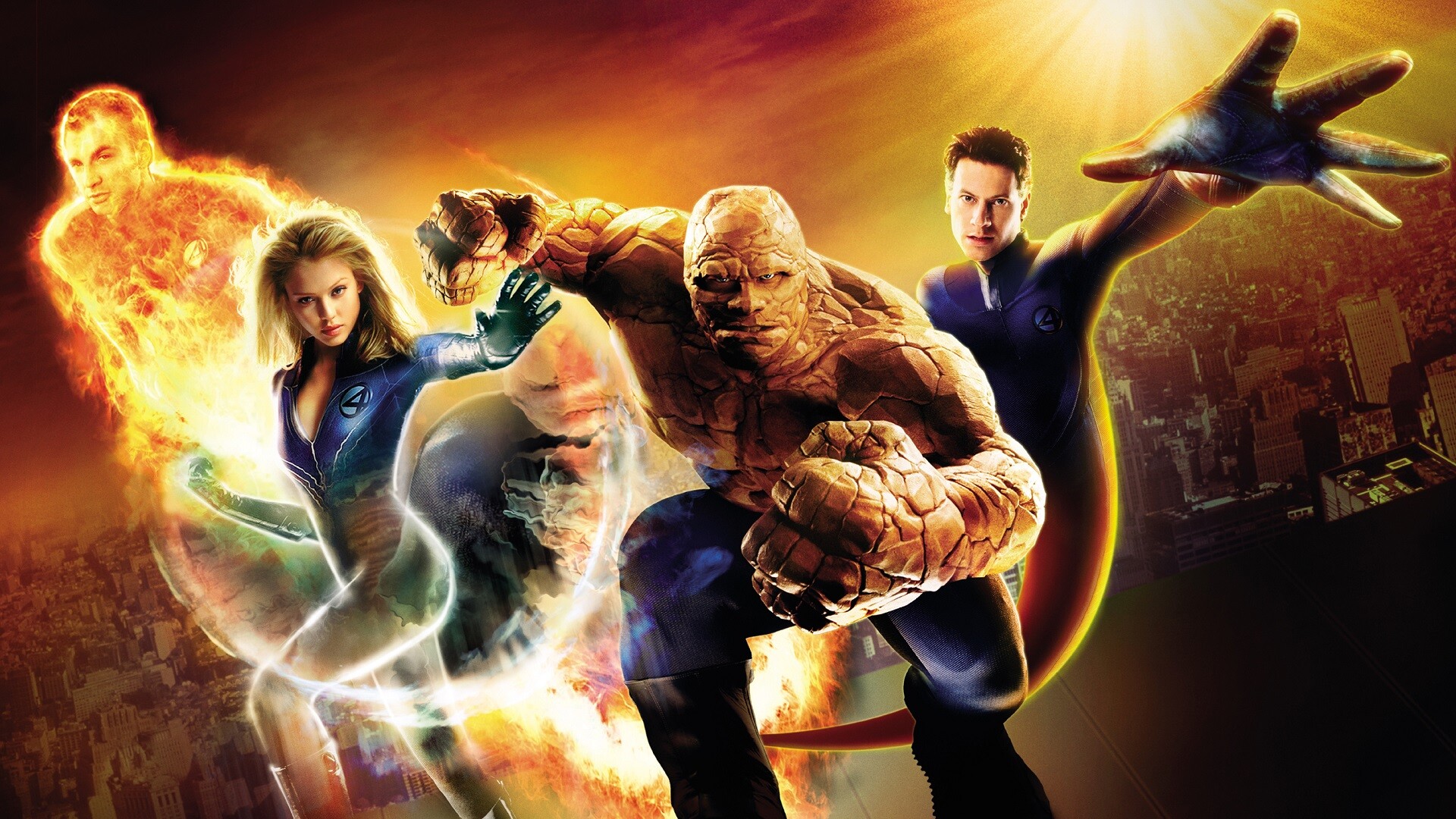 Fantastic 4, Wallpaper, John Johnson, 1920x1080 Full HD Desktop