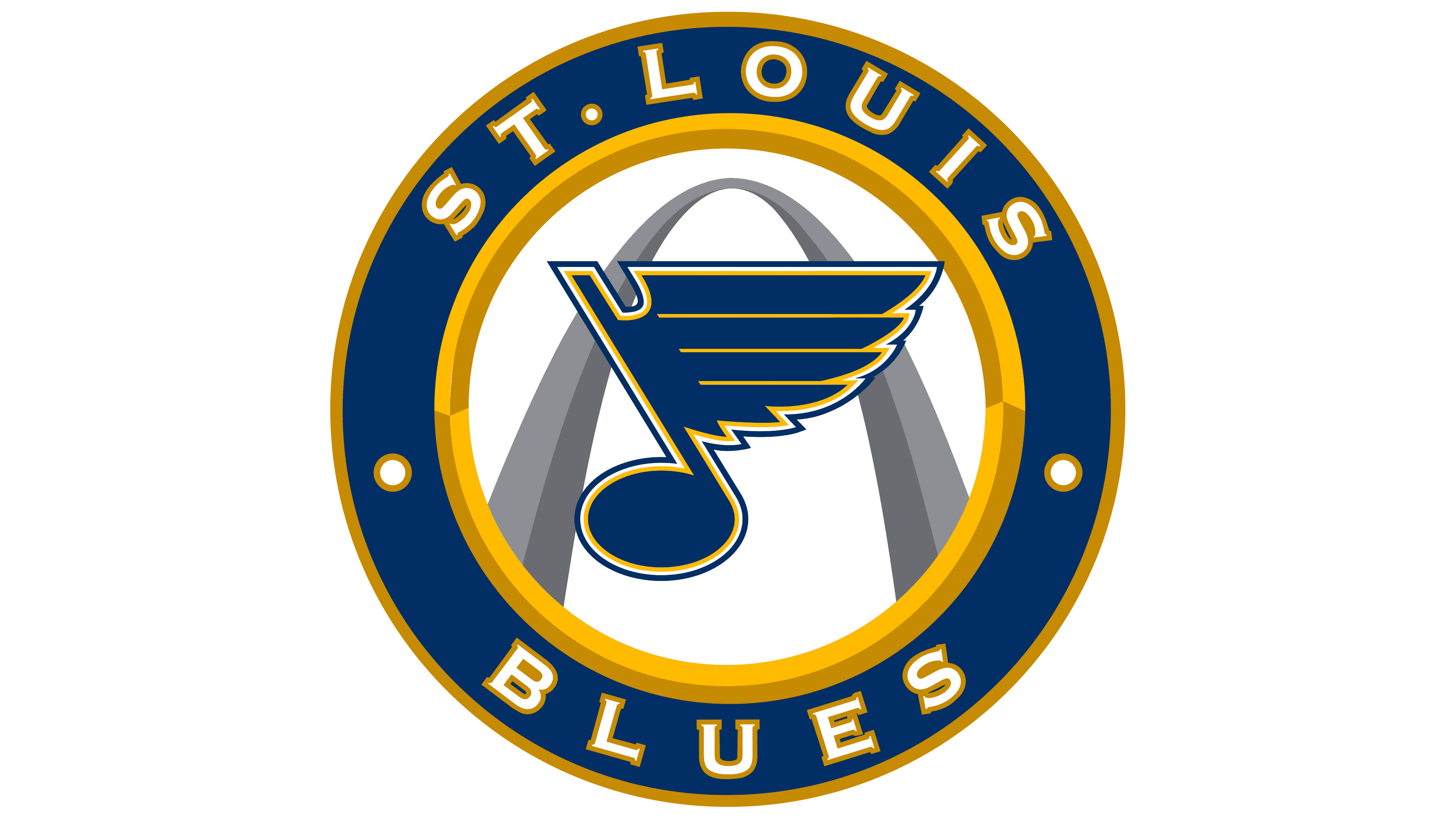 Logo, St. Louis Blues Wallpaper, 3840x2160 4K Desktop