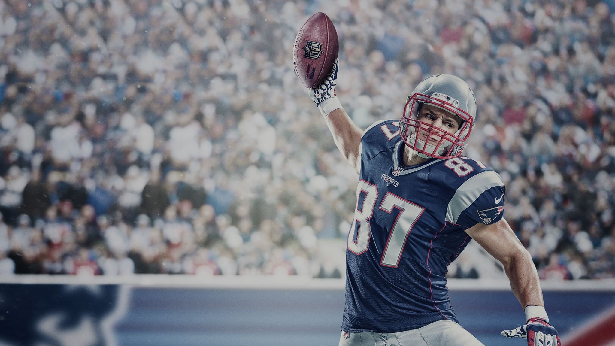 Rob Gronkowski, American Football Wallpaper, 2050x1160 HD Desktop