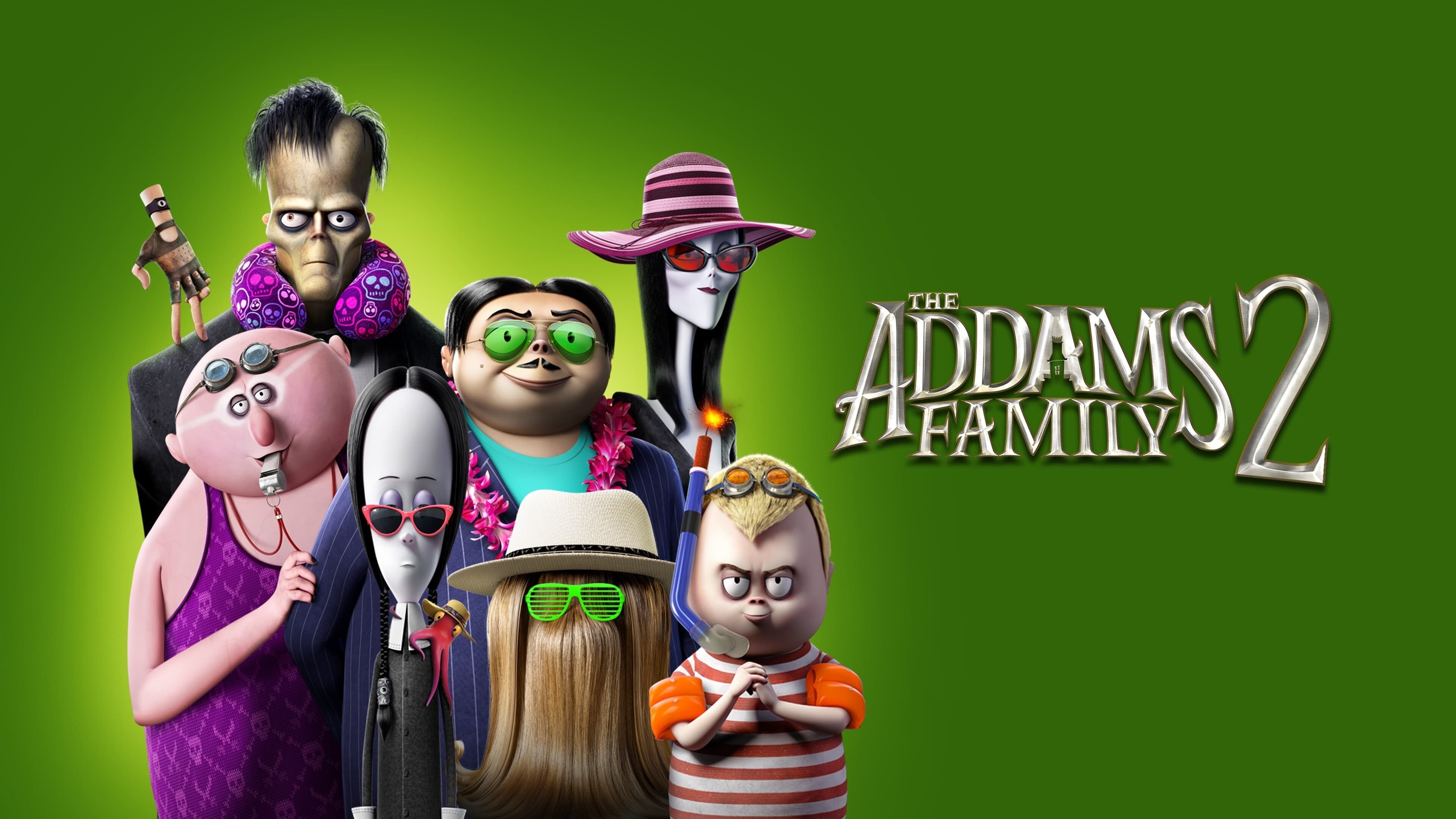 Addams Family 2, Animated sequel, Mysterious storyline, Intriguing plot, 3840x2160 4K Desktop