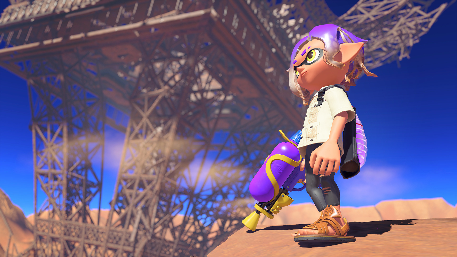 Splatoon 3 gaming, Artistic wallpaper, Gaming awesomeness, Visual delight, 1920x1080 Full HD Desktop