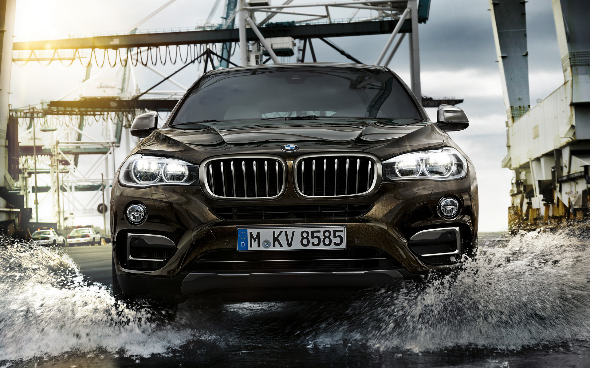 BMW X6, Iconic design, Unforgettable performance, Ultimate driving pleasure, 1920x1200 HD Desktop