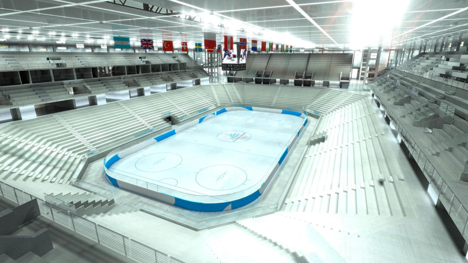 Hockey rink, Ice hockey wallpapers, 1920x1080 Full HD Desktop