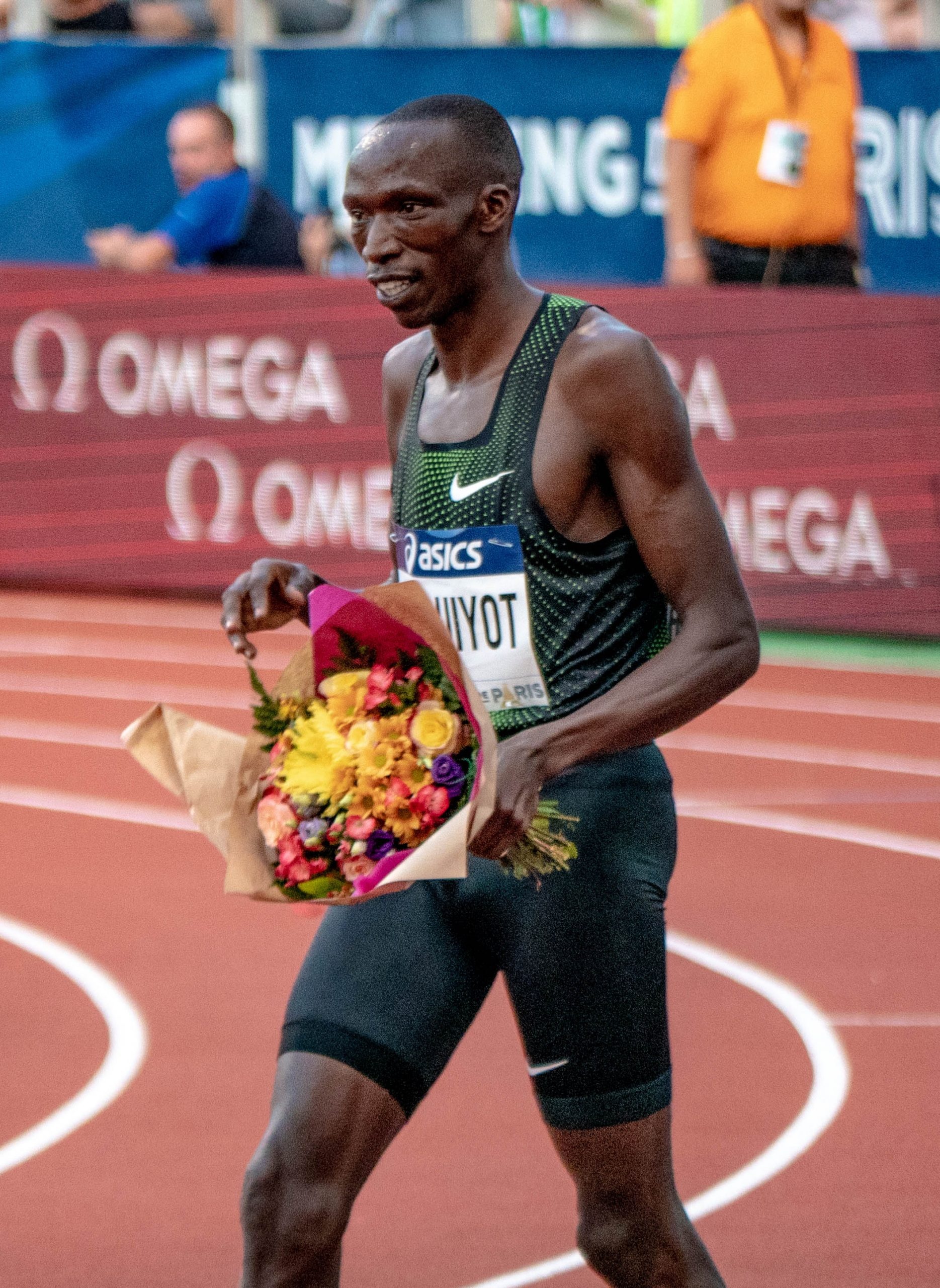 Paris 2018, Timothy Cheruiyot Wallpaper, 1870x2560 HD Phone