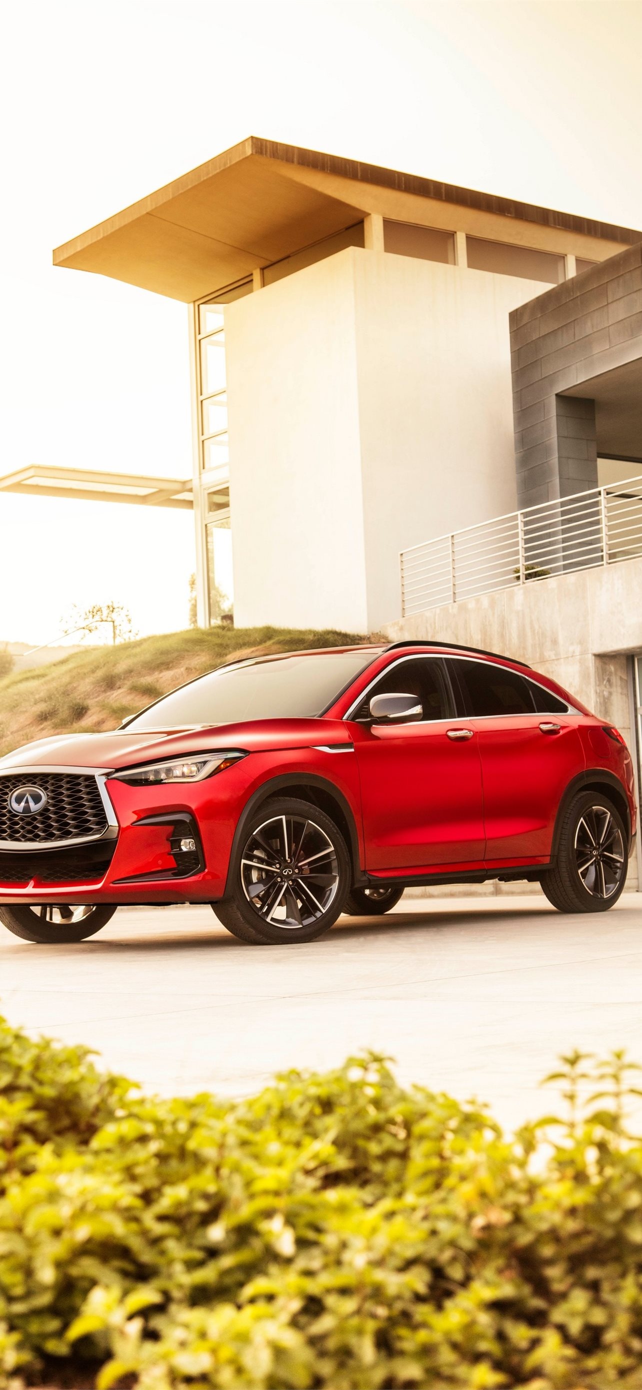 Infiniti QX50, Luxury SUV, Exquisite design, High-definition wallpapers, 1290x2780 HD Phone