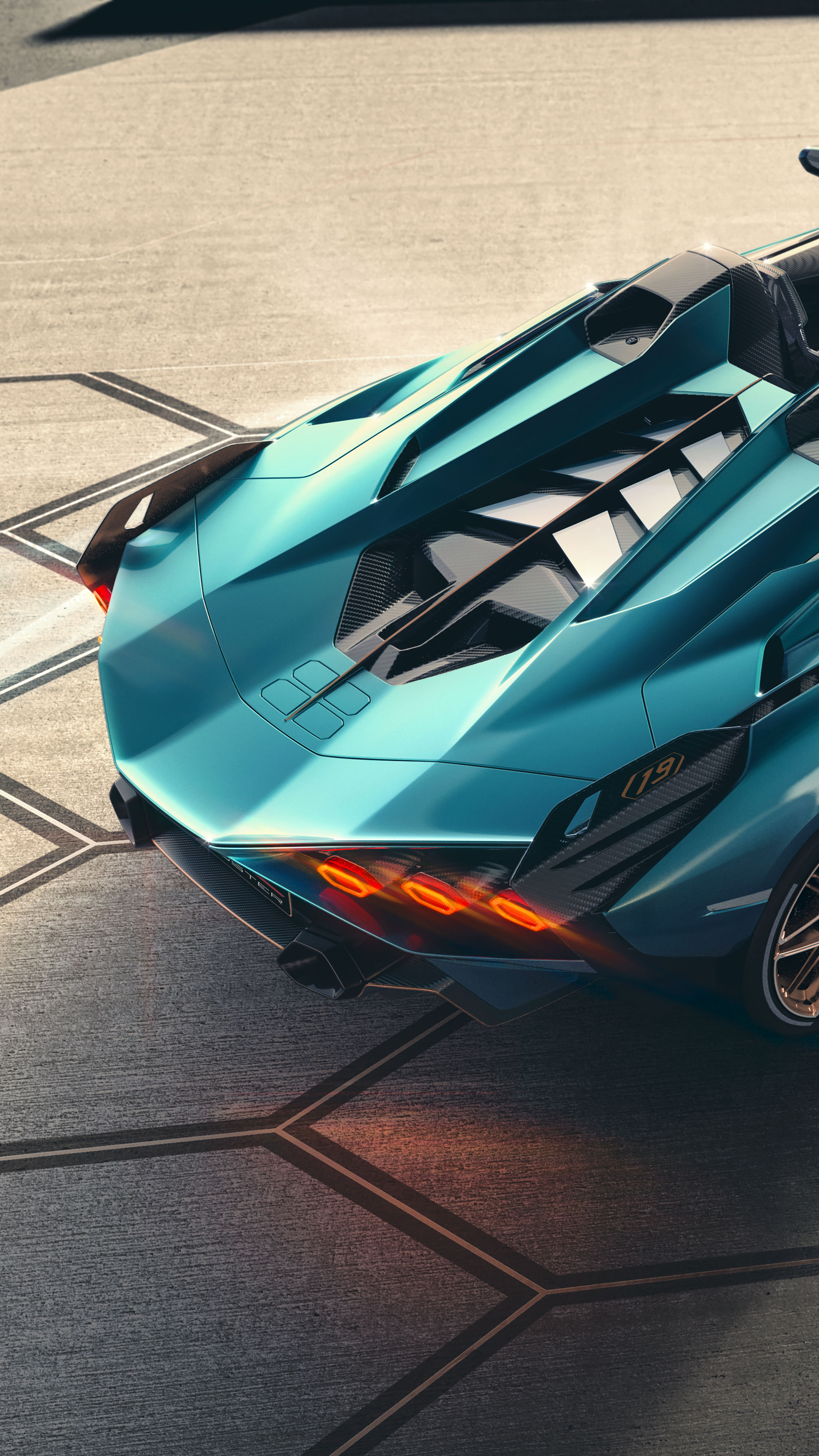 Lamborghini Sian, Auto excellence, Roadster elegance, Sony Xperia beauty, 2160x3840 4K Phone