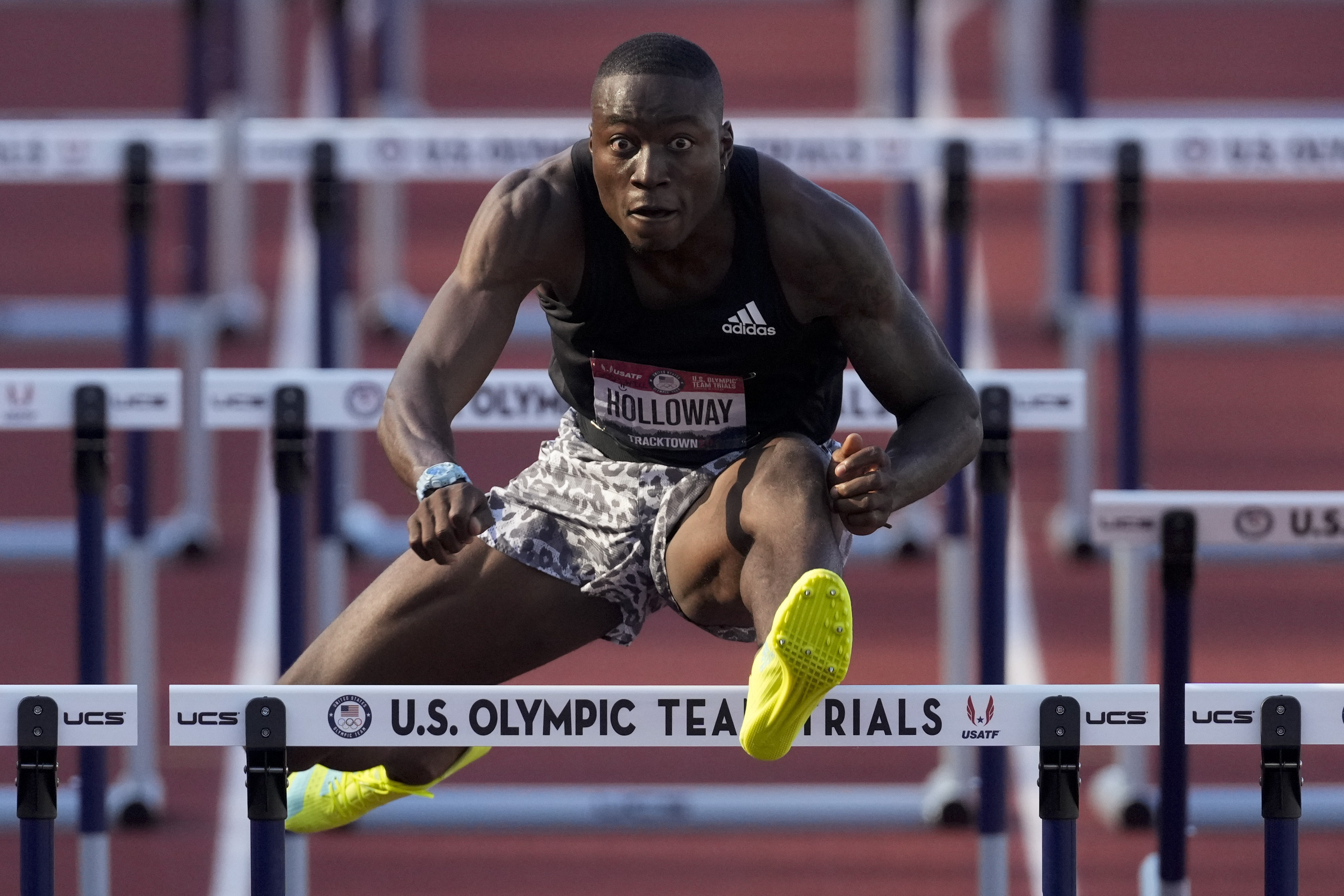 Grant Holloway, College and world champion, 2920x1950 HD Desktop