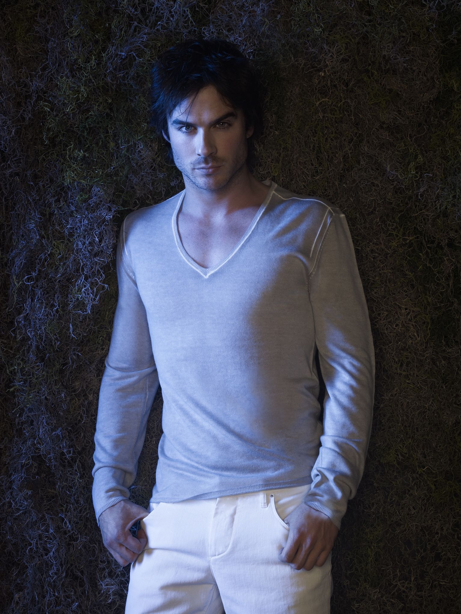 Ian Somerhalder, Vampire Diaries, Season 2, 1540x2050 HD Phone