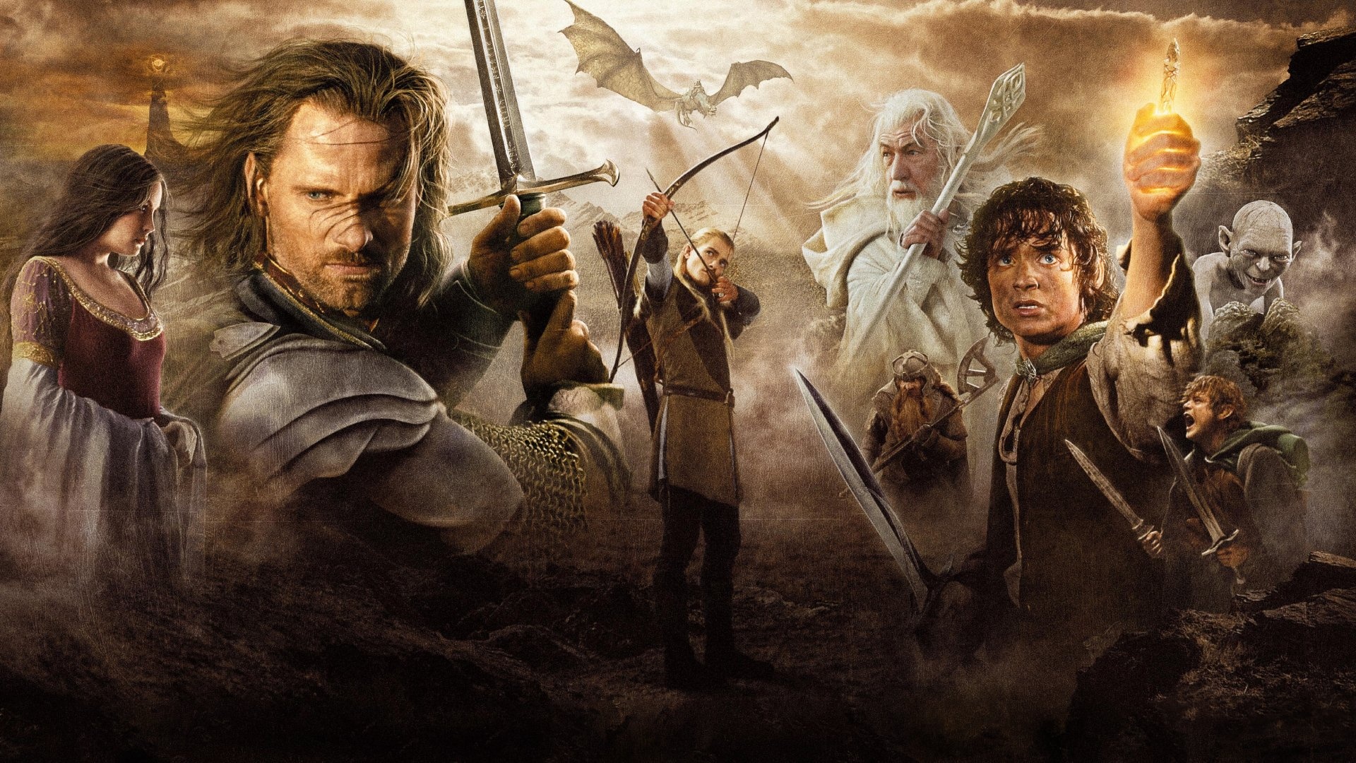 The Return of the King, 4K Ultra HD wallpaper, Background images, 1920x1080 Full HD Desktop