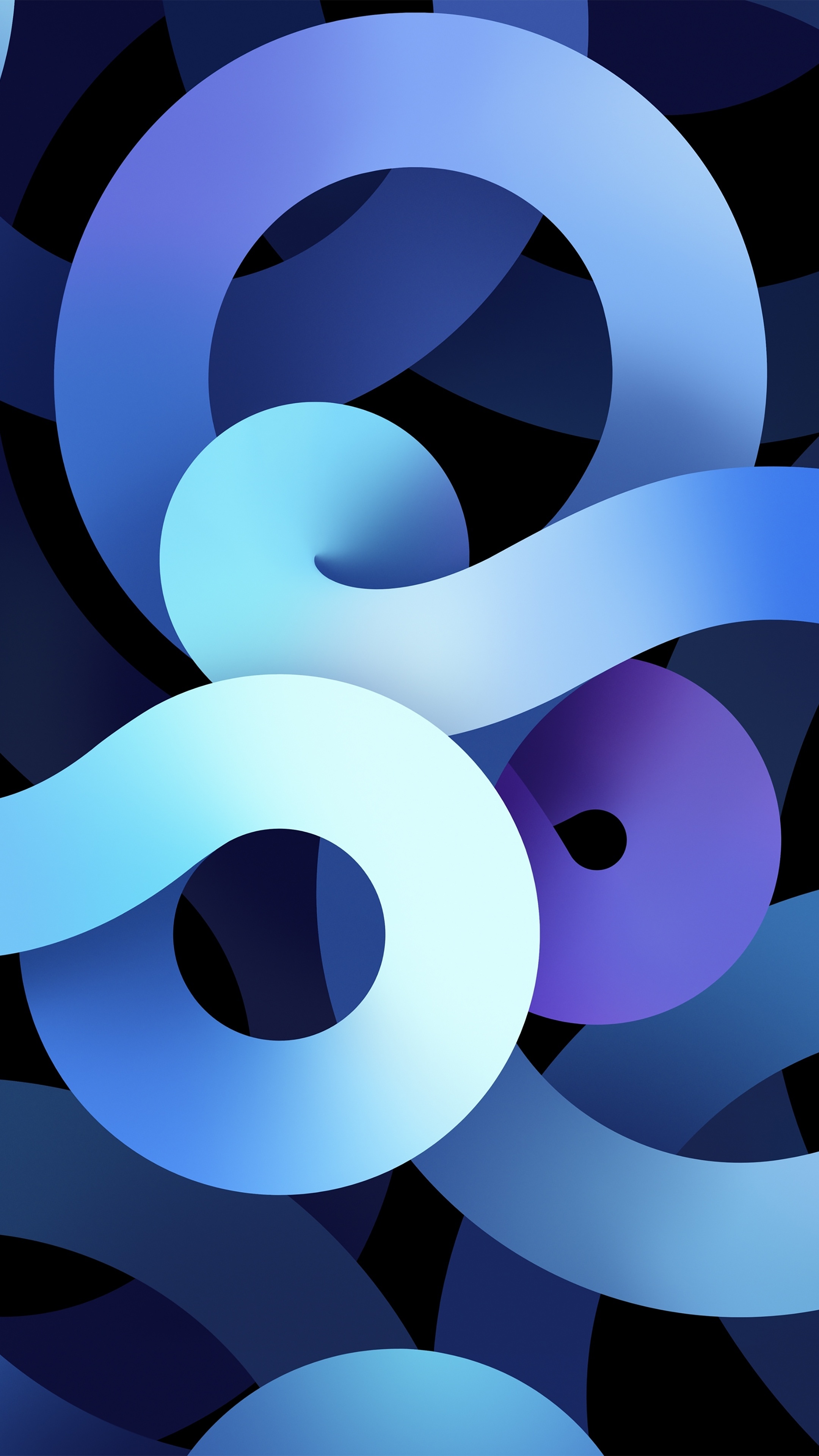 iPadOS, iPad Air, Blue Light, Stock, 2020, 2160x3840 4K Phone