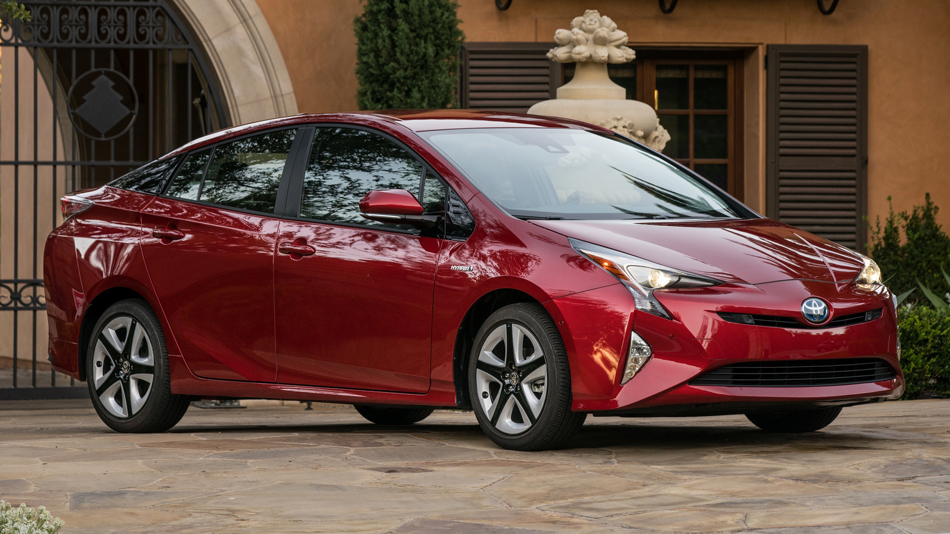 Toyota Prius, 2016 model, US version, Eco-friendly, 1920x1080 Full HD Desktop