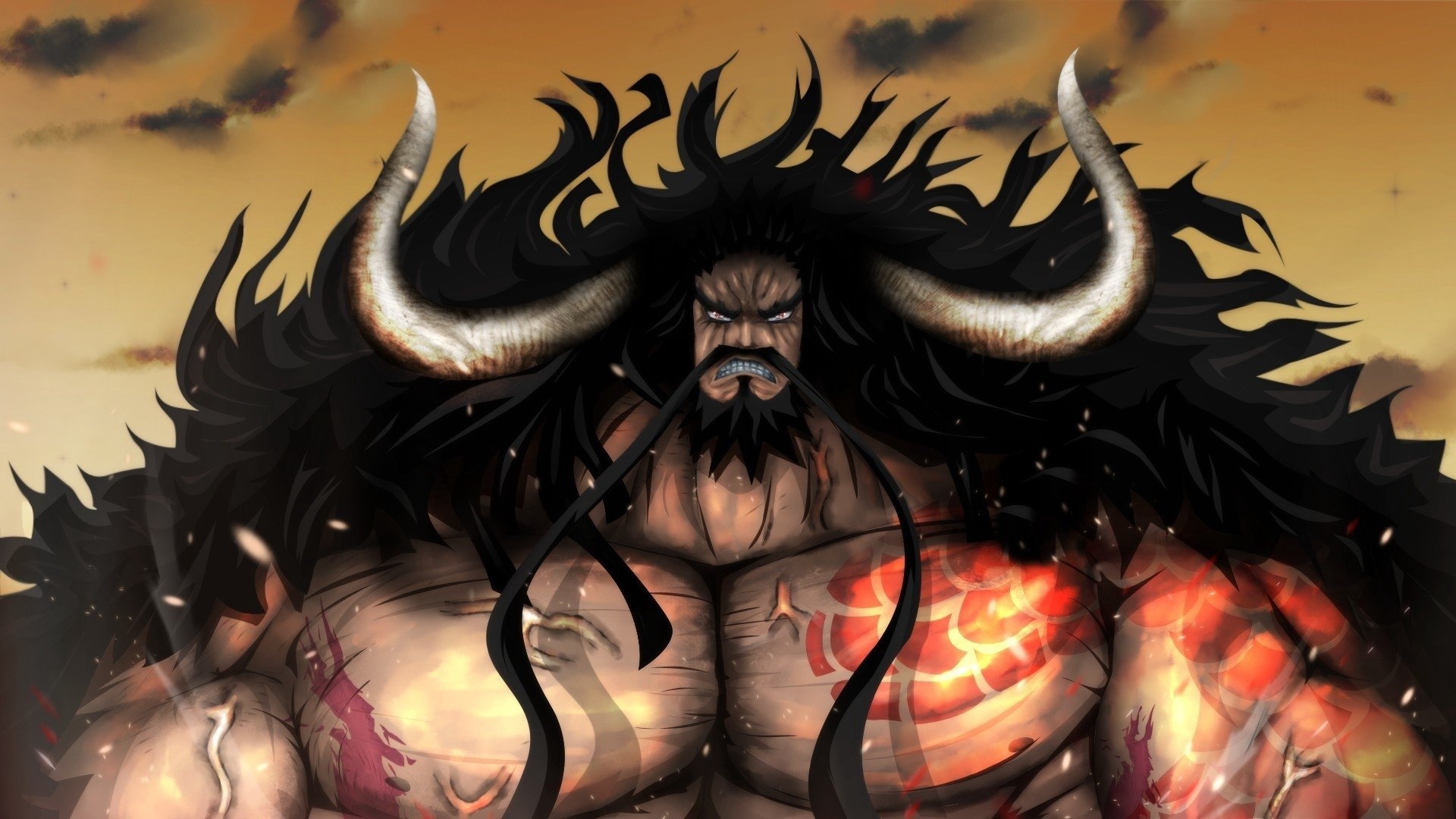 Kaido, One Piece, Character wallpaper, High resolution, 1920x1080 Full HD Desktop