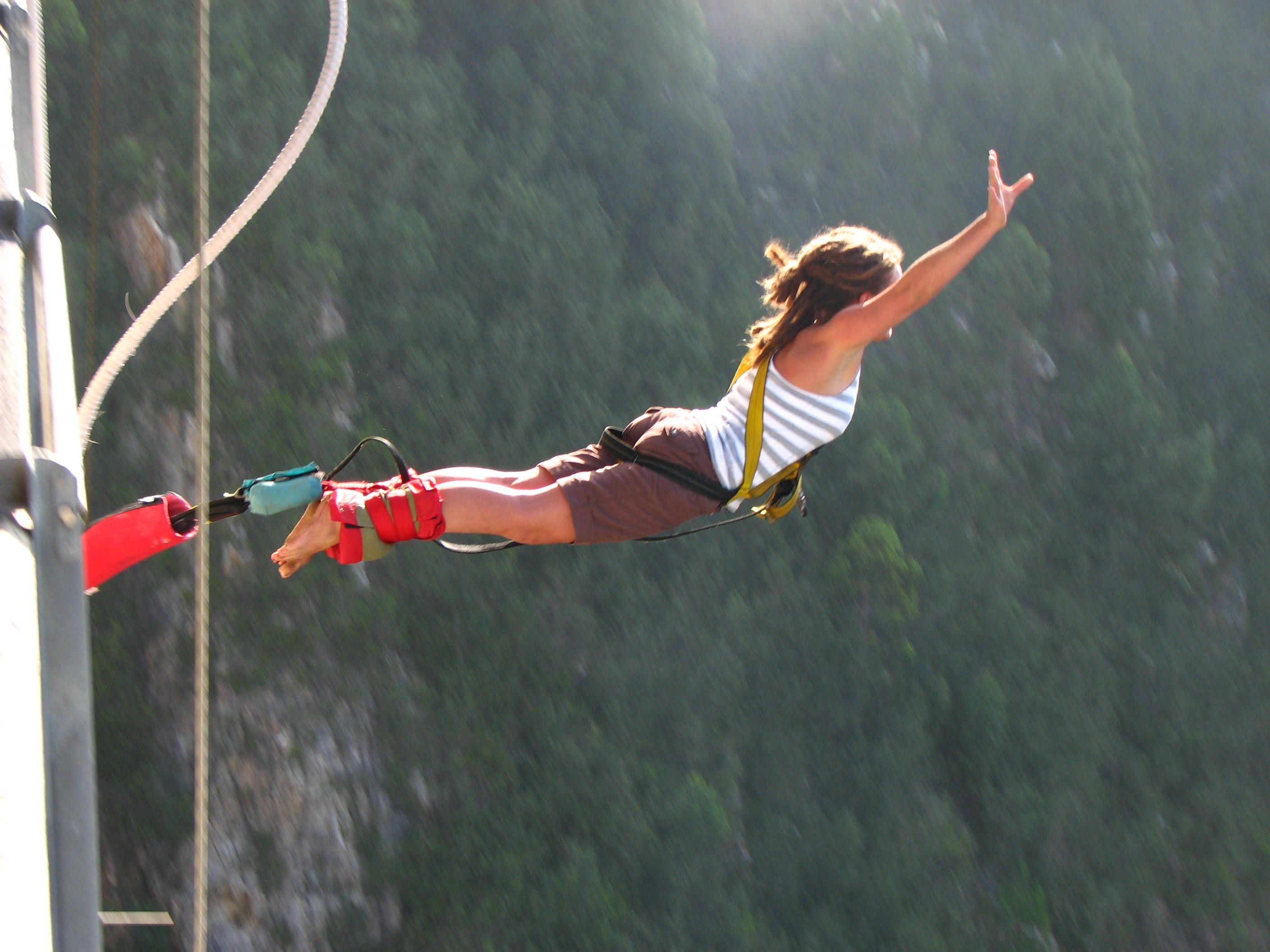Terrifying experience, Bungee jump bucket list, Conquering fear, Ultimate adrenaline, 2820x2120 HD Desktop