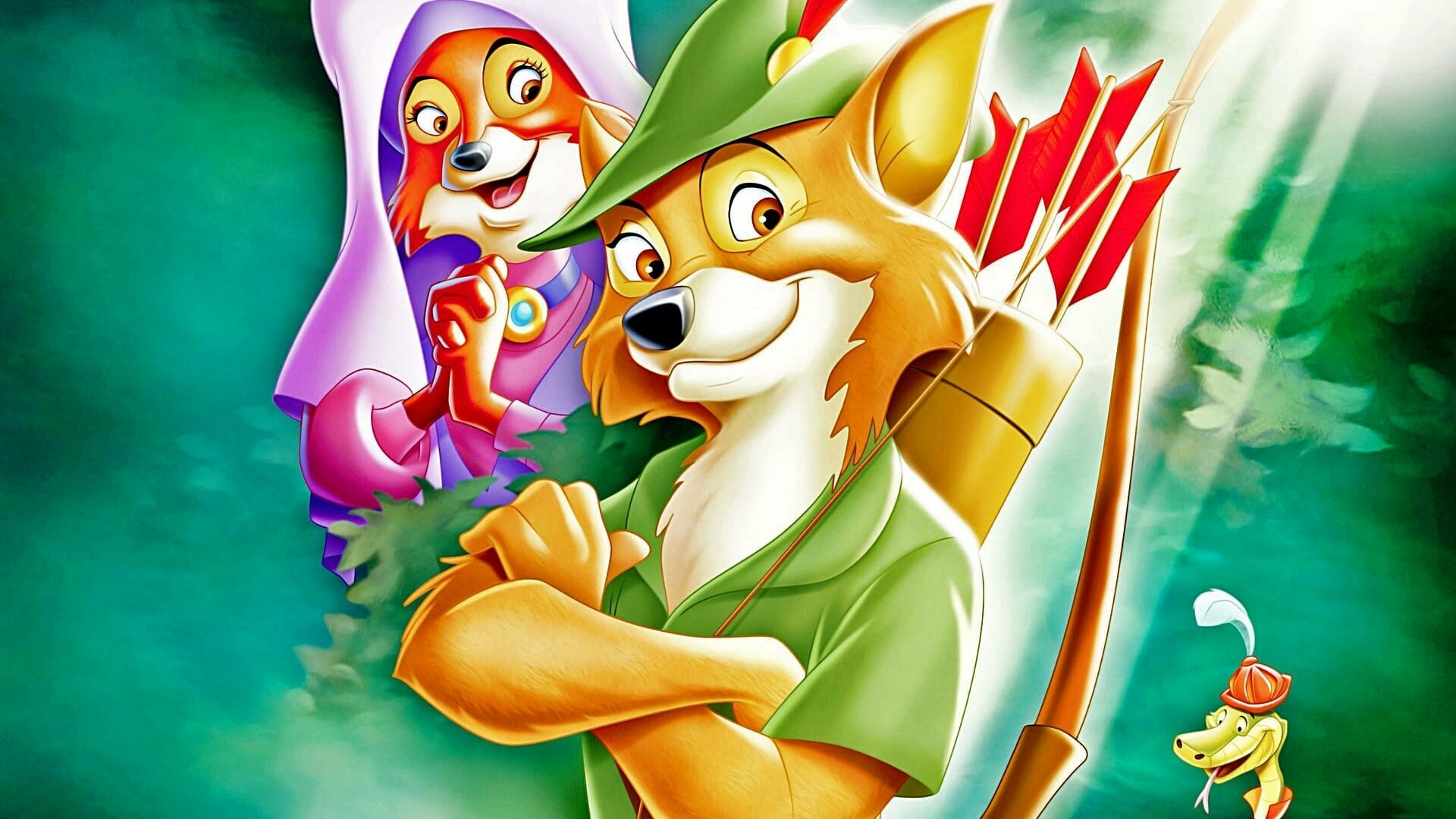 Robin Hood animation, 1973 movie, Backdrops, Memorable moments, 1920x1080 Full HD Desktop