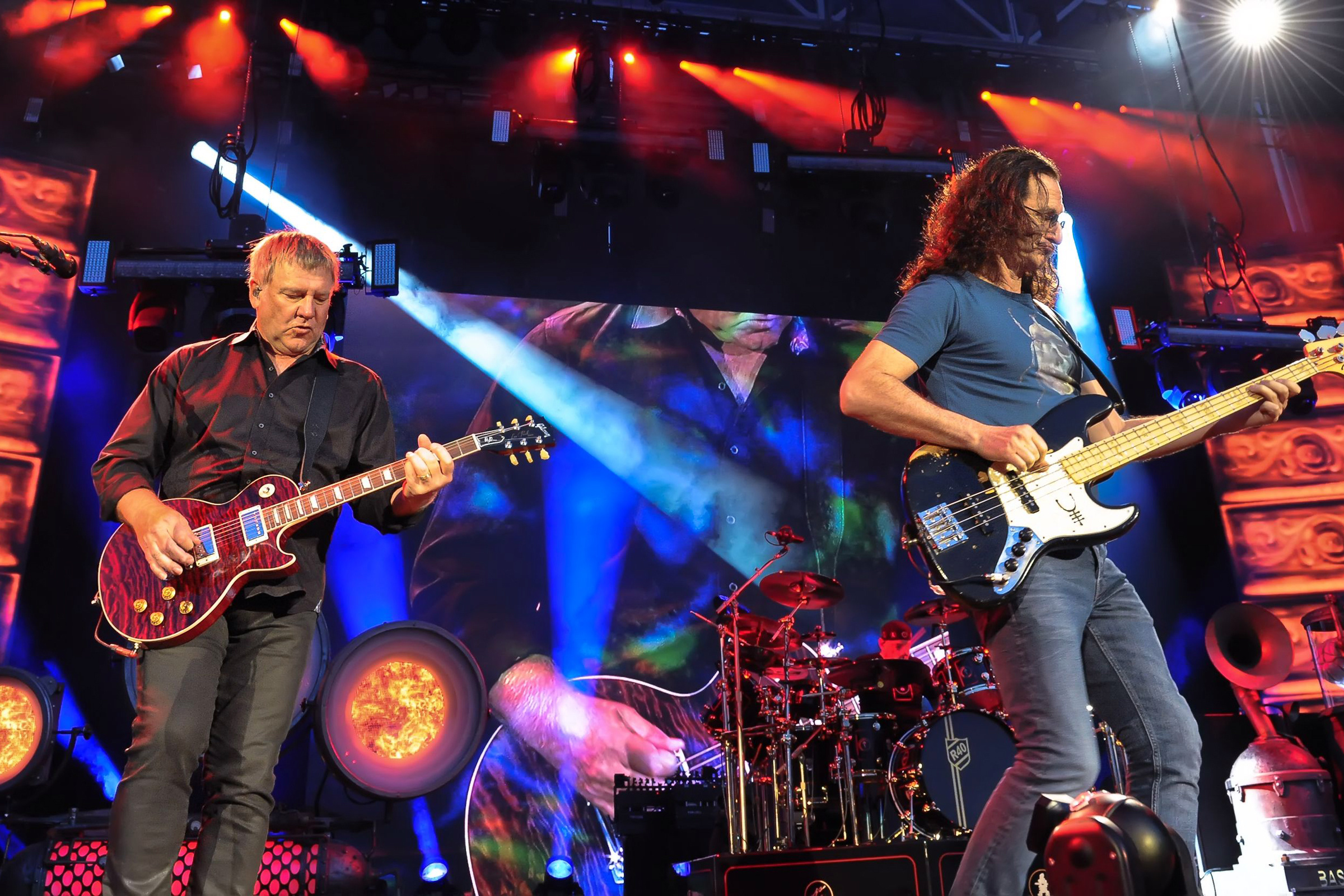 Alex Lifeson, Flashback Rush, Anthem performance, Final tour kickoff, 2400x1600 HD Desktop