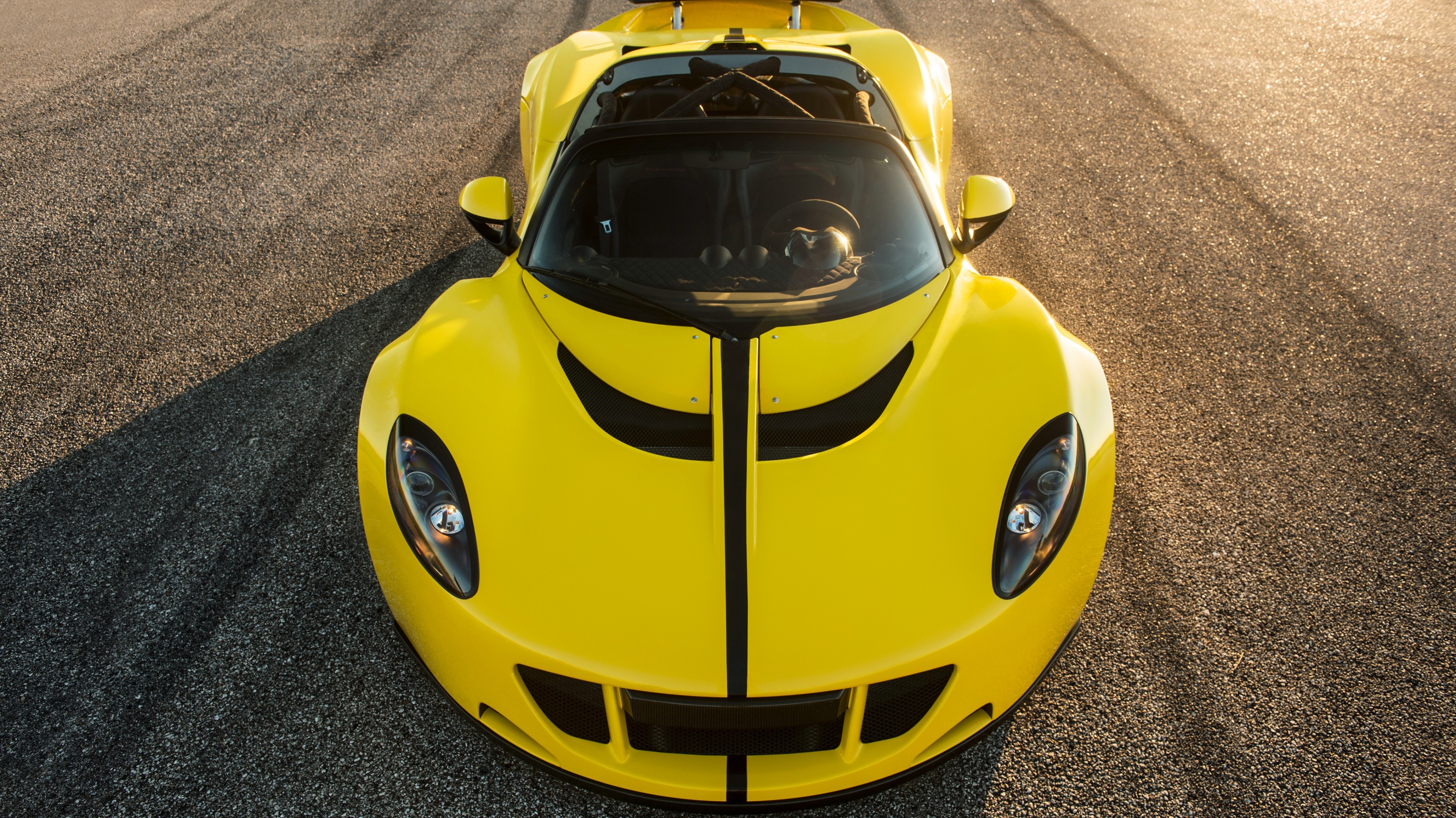 Venom GT Spyder SEMA 2015, Hennessey Venom Wallpaper, 3840x2160 4K Desktop