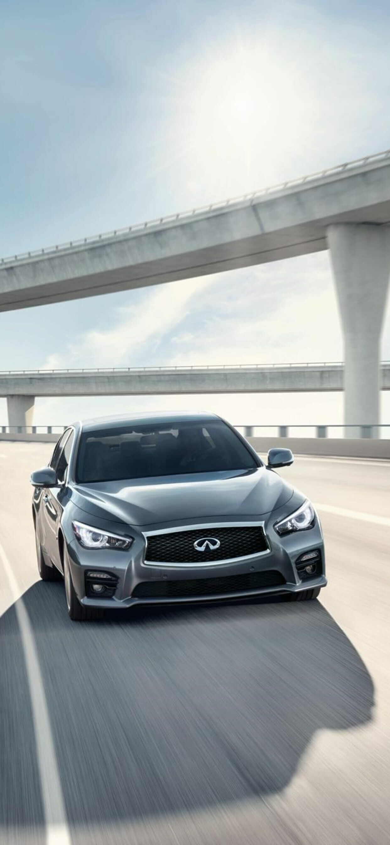 Infiniti Q50, Luxury sedan, Smooth and powerful, Drive in style, 1250x2690 HD Phone