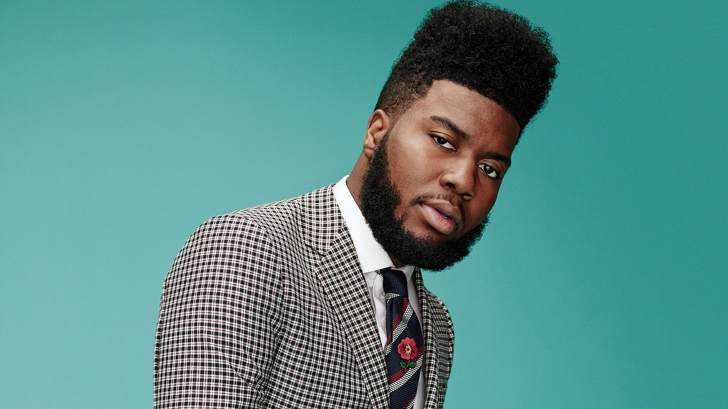 Khalid, HD wallpaper, Artistic background, Musical inspiration, 2390x1340 HD Desktop