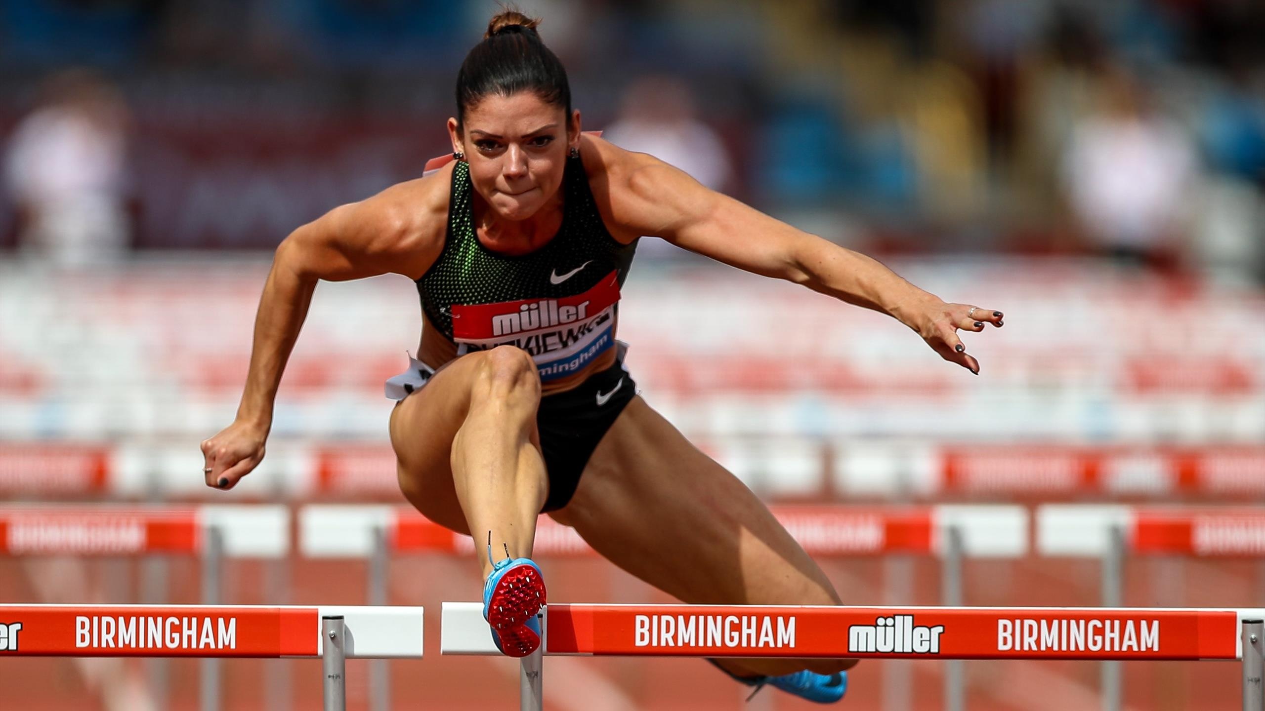 Pamela Dutkiewicz, Sprinter, European Championships 2018, Berlin, 2560x1440 HD Desktop