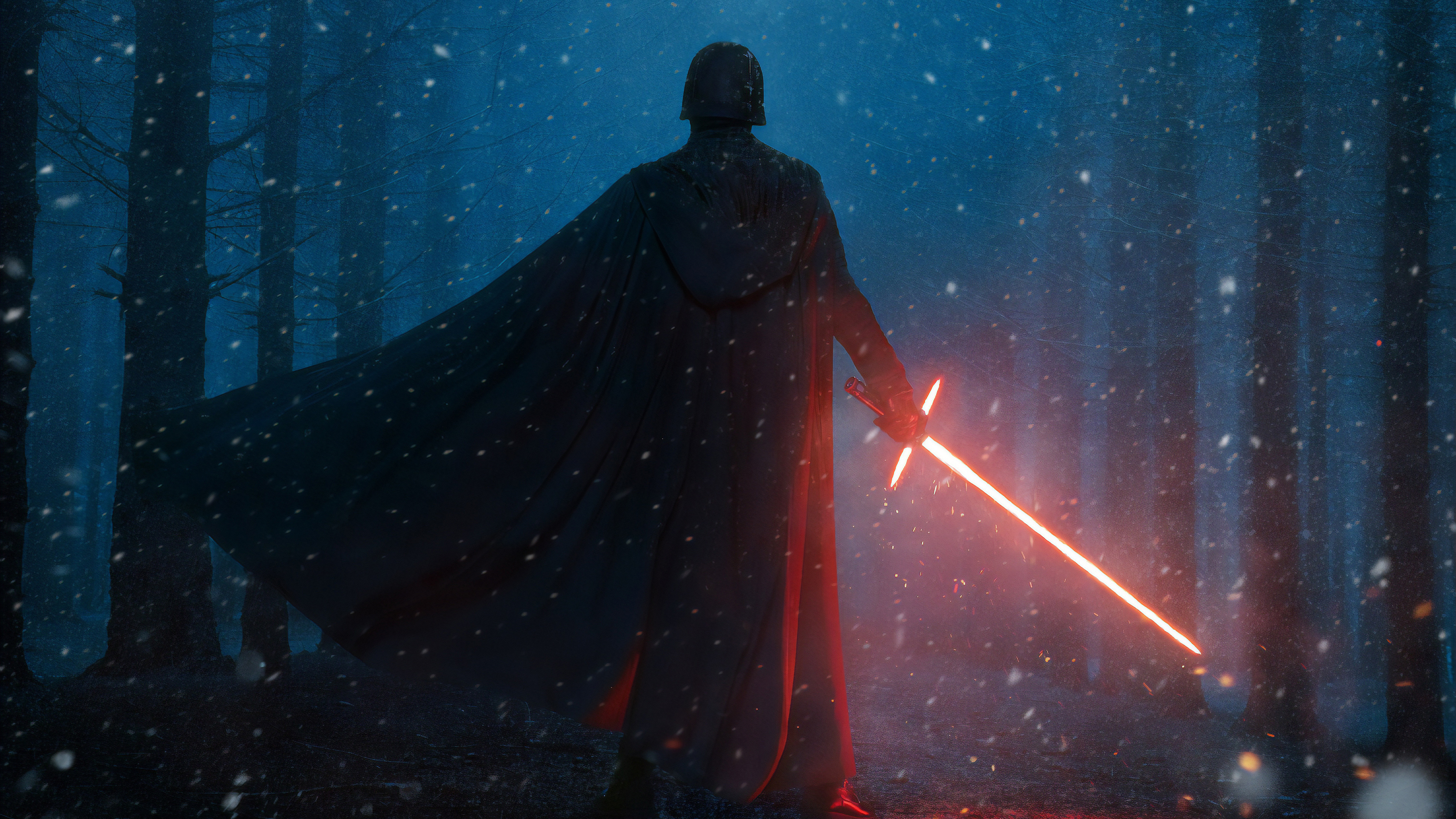 Kylo Ren, Cosplay, Wallpapers, Backgrounds, 3840x2160 4K Desktop