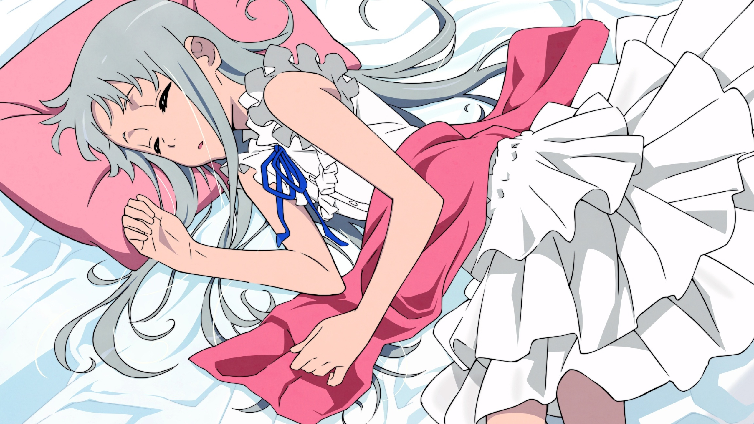 Anohana, Anohana wallpaper, Only when I sleep, Minitokyo, 2560x1440 HD Desktop