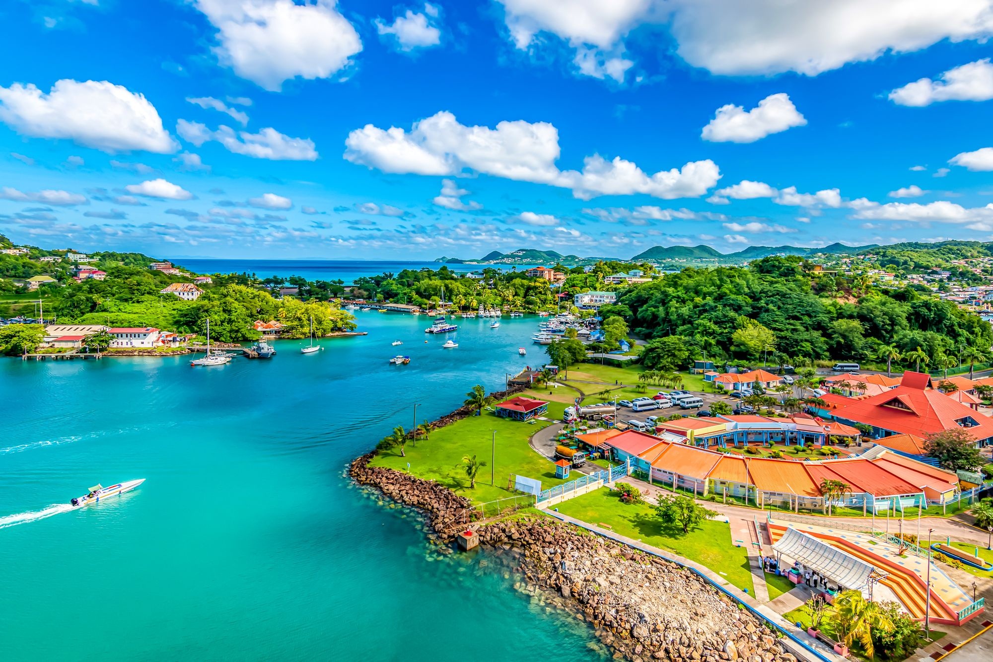 Castries Saint Lucia, North vs South, Stay in Saint Lucia, Travel destination, 2000x1340 HD Desktop